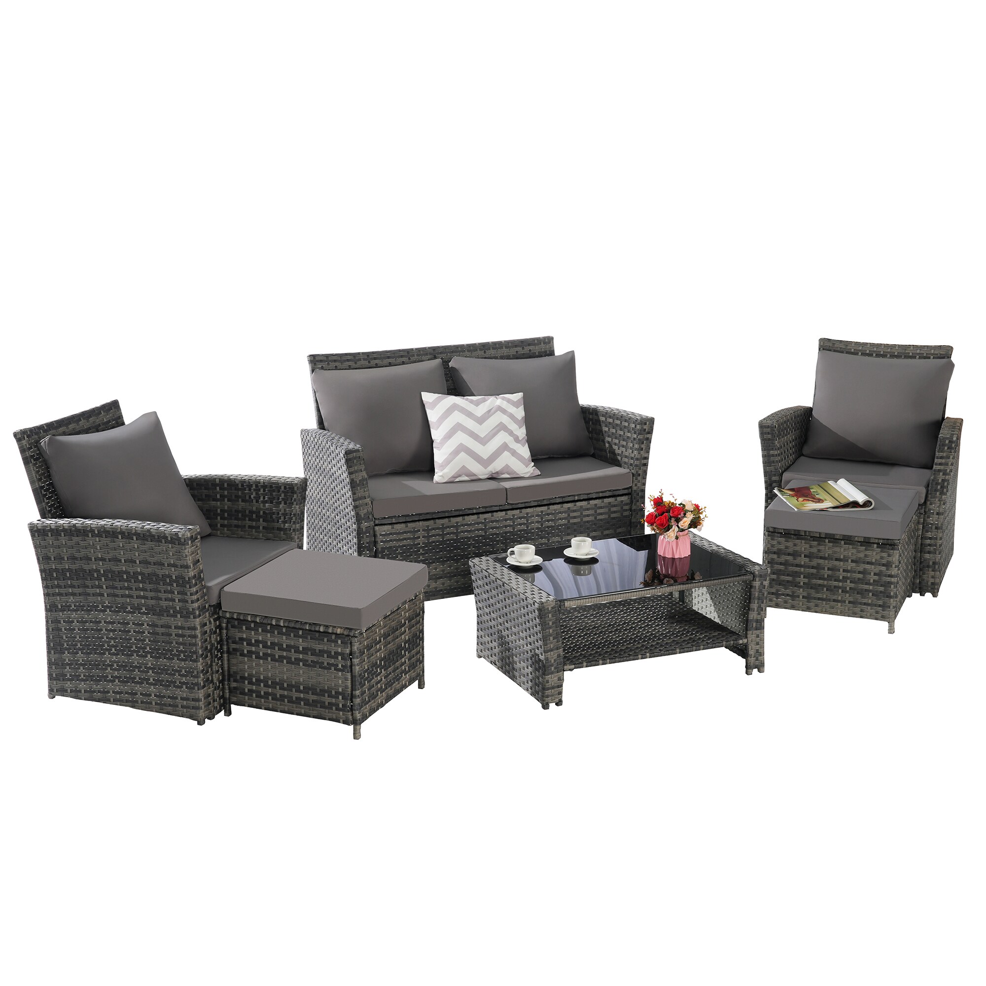 Bybafun YB6700121 Patio-Conversation-Sets - View #4