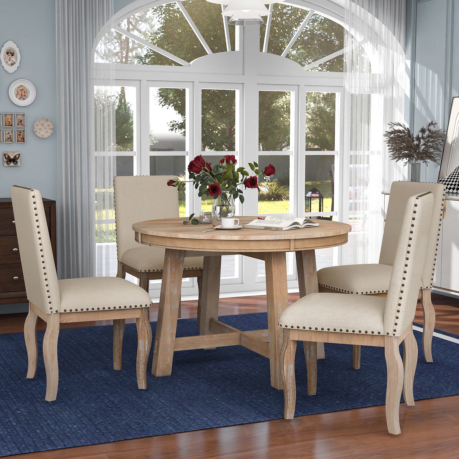 SINOFURN SYA010058GY Dining-Sets - View #3