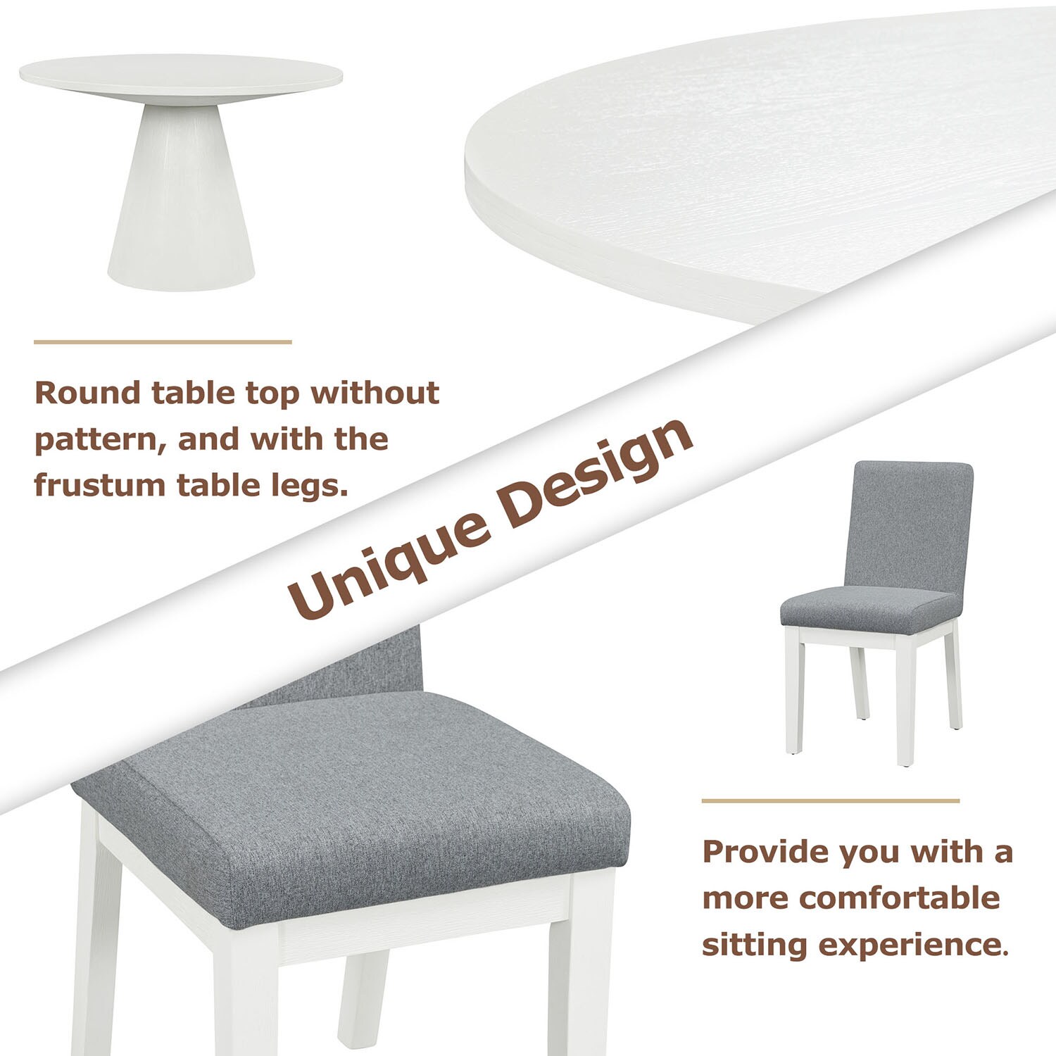 SINOFURN SYA010266WT Dining-Sets - View #13