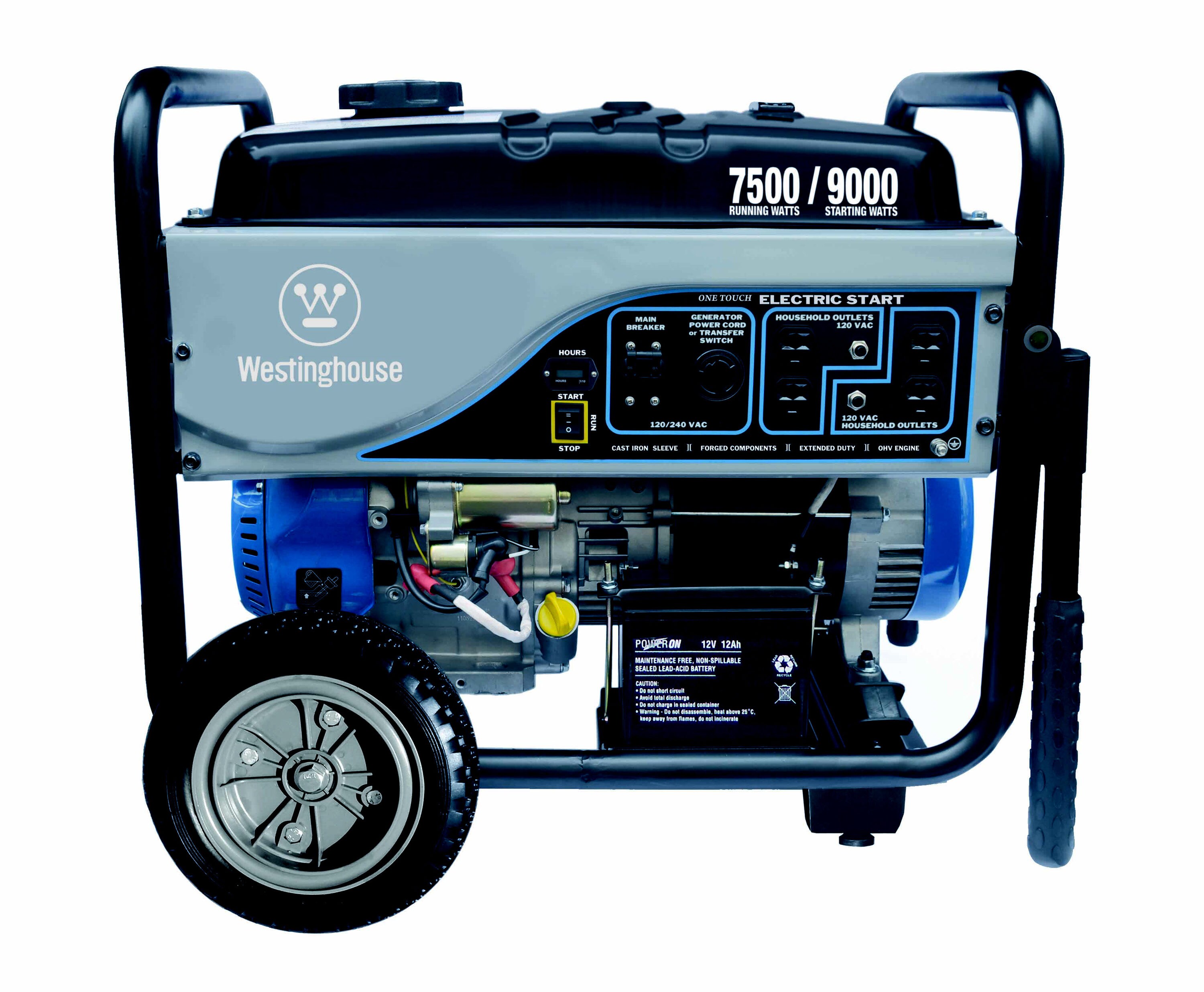 Westinghouse 7500-Watt Portable Generator at Lowes.com