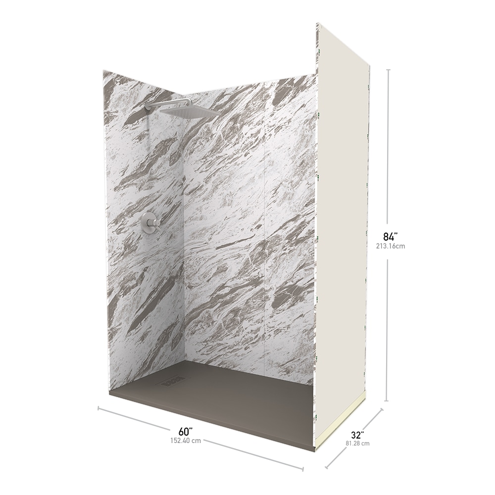 UpHome K1BP1S3260QGMOMO Alcove-Shower-Kit - View #2