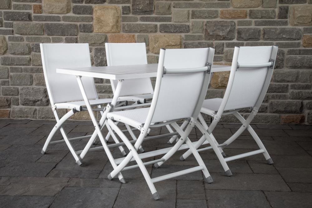Vivere BRUC5-WH Patio-Conversation-Sets - View #2