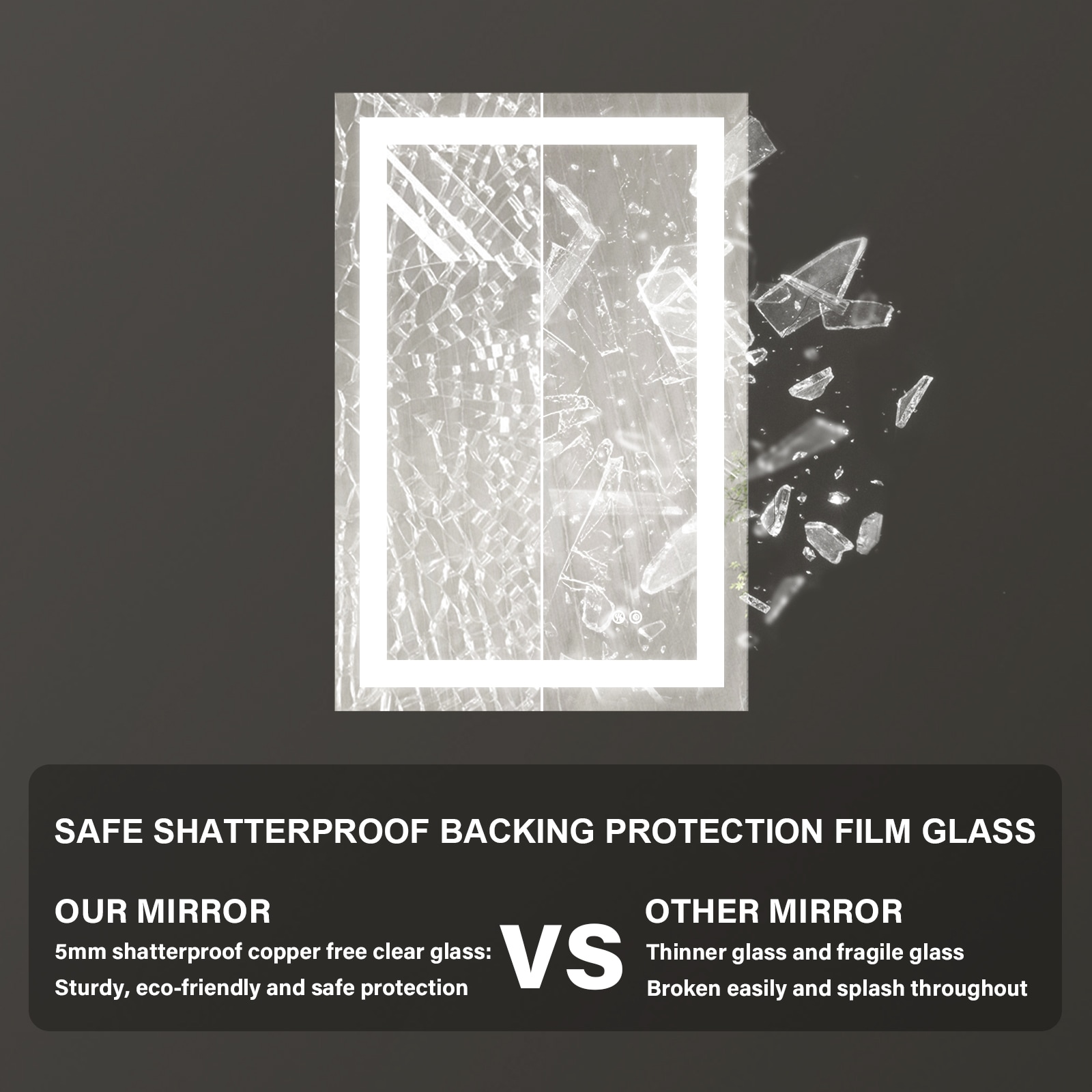 CALVON M1ABMR2436 Framed-Bath-Mirrors - View #6