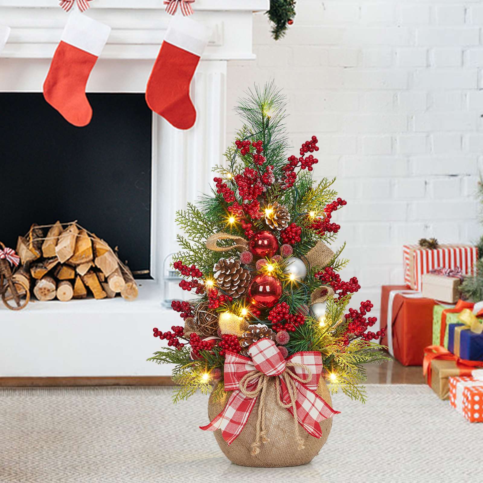 Qeetex JXNAG-PHK-348QJPLY Artificial-Christmas-Trees - View #5