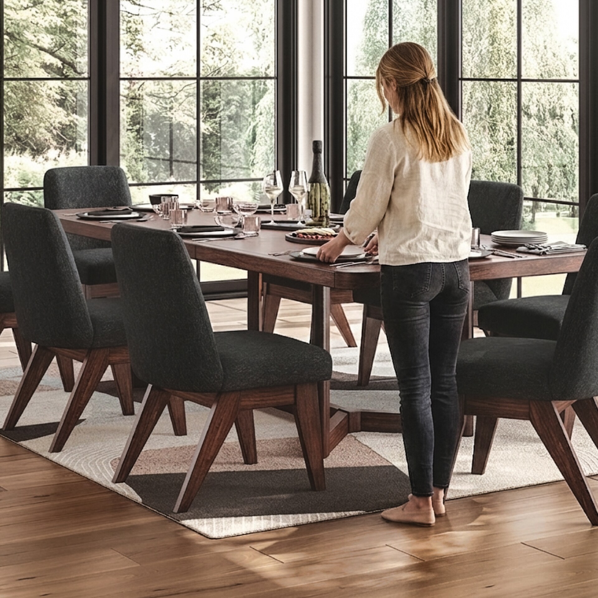 Signature Design by Ashley NCD857-01 Dining-Chairs - View #2