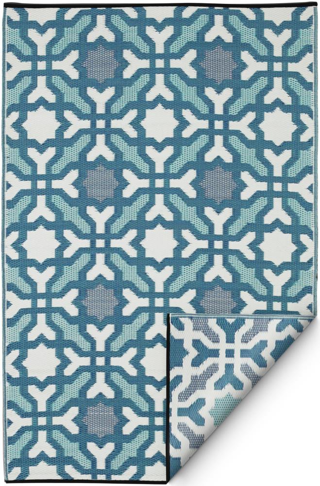 Fab Habitat Moroccan Eco-Friendly Recycled Polyester Area Rug On Sale