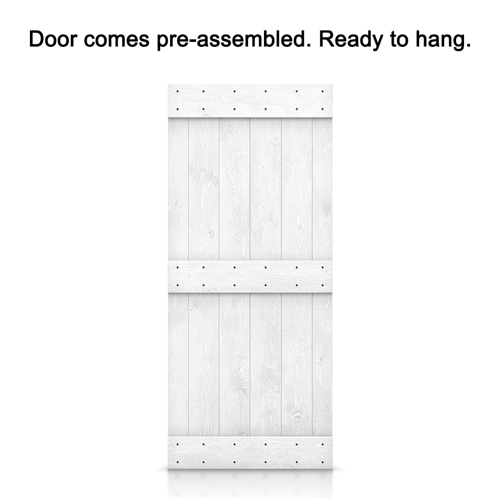 CALHOME DOOR-ASM-03-42WT Barn-Doors - View #3