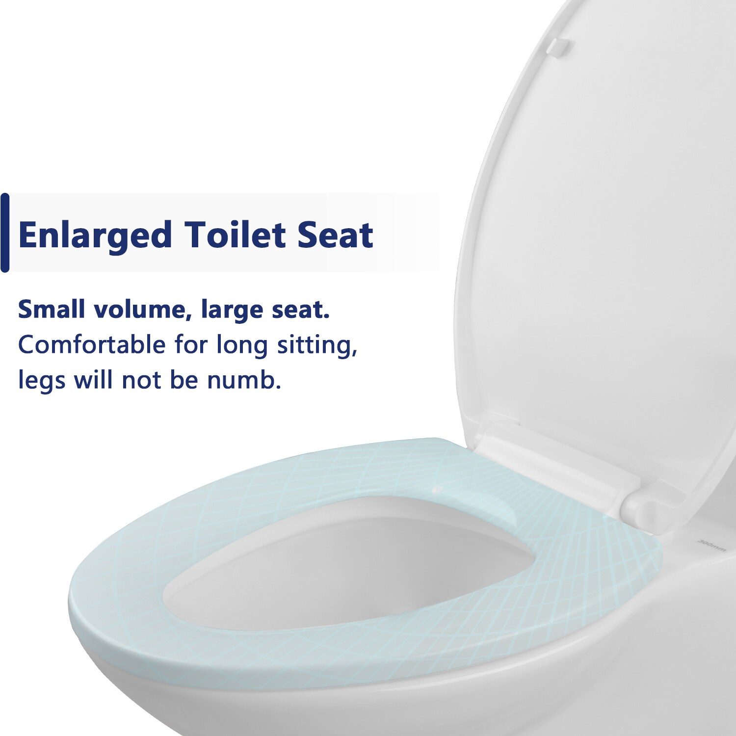 White Ceramic Dual Flush Elongated One-Piece Toilet