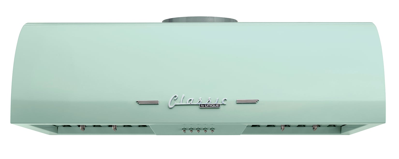 UNIQUE UGP-30CR RH LG 30 inch Ducted 700-CFM Summer Mint Green Under Cabinet Range Hood