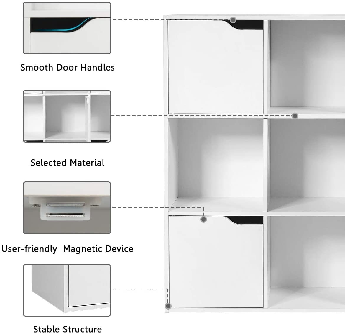 SUGIFT LW018SUGHY190 Laminate-Storage-Cubes - View #3