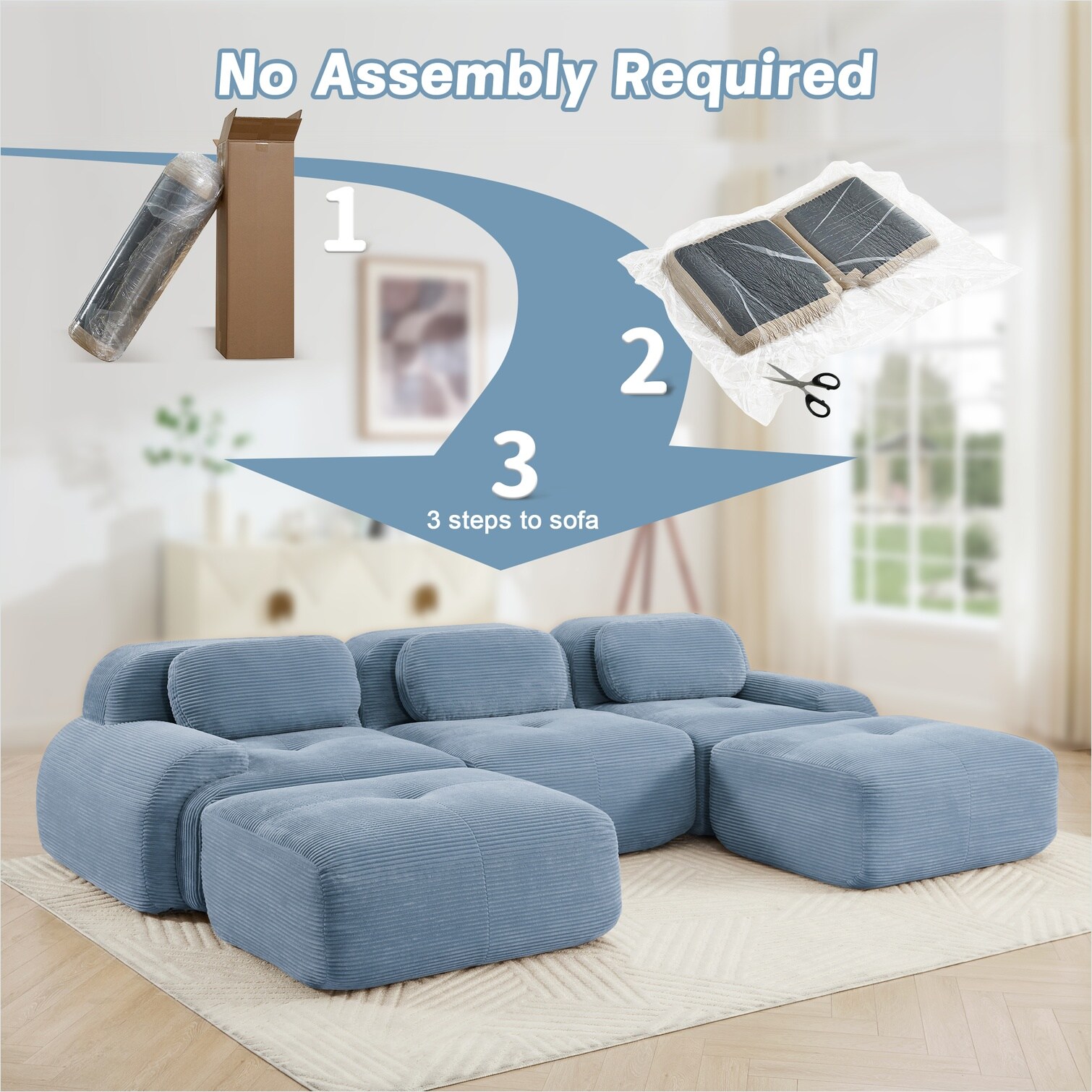 SUNCREAT GFZ10D7WJUP8 Sofas-Loveseats - View #5