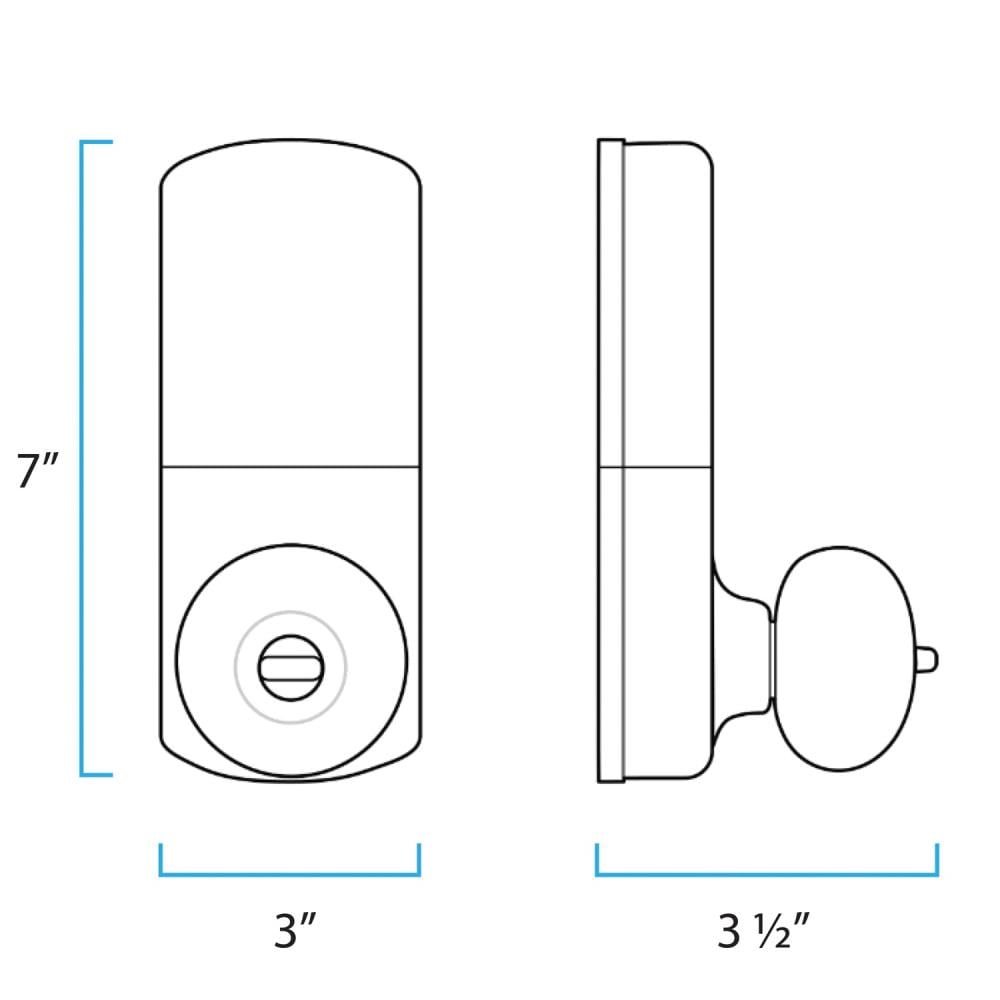 MiLocks QKK-01SN Electronic-Door-Locks - View #6