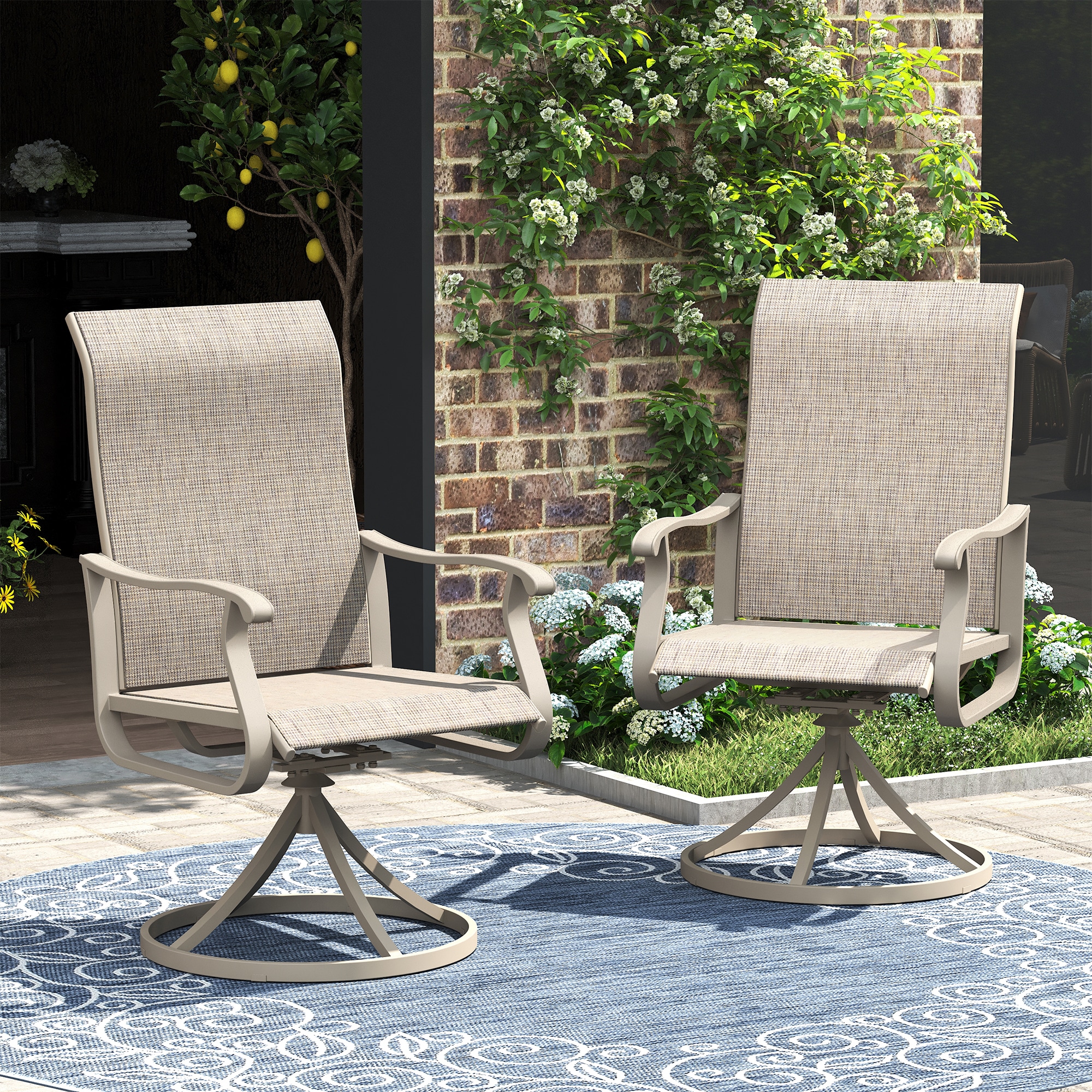 Damerin Z0123F Patio-Chairs - View #2