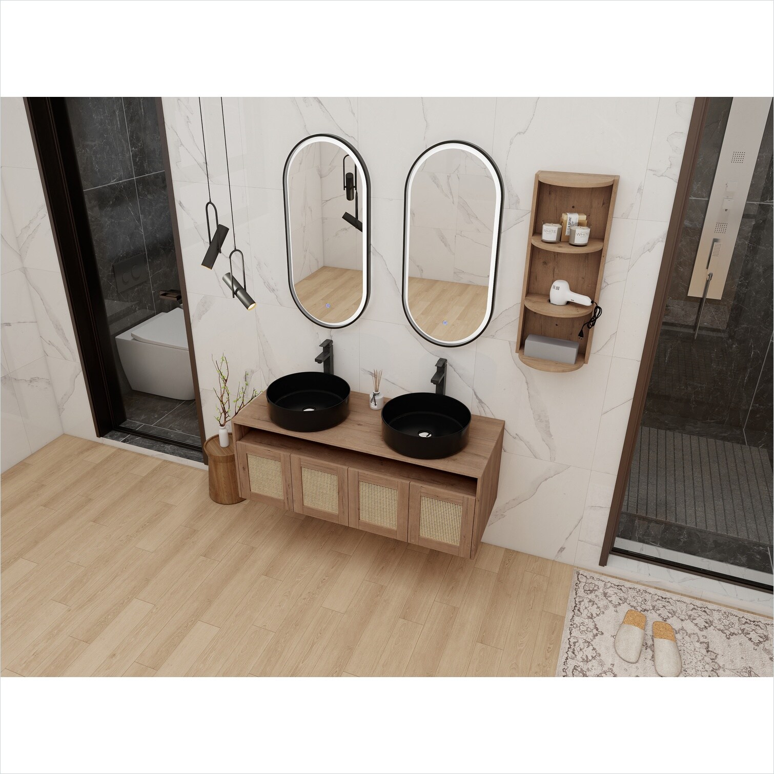 Naturefalls FHD393QT9DOP Bath-Vanity-Combo - View #7