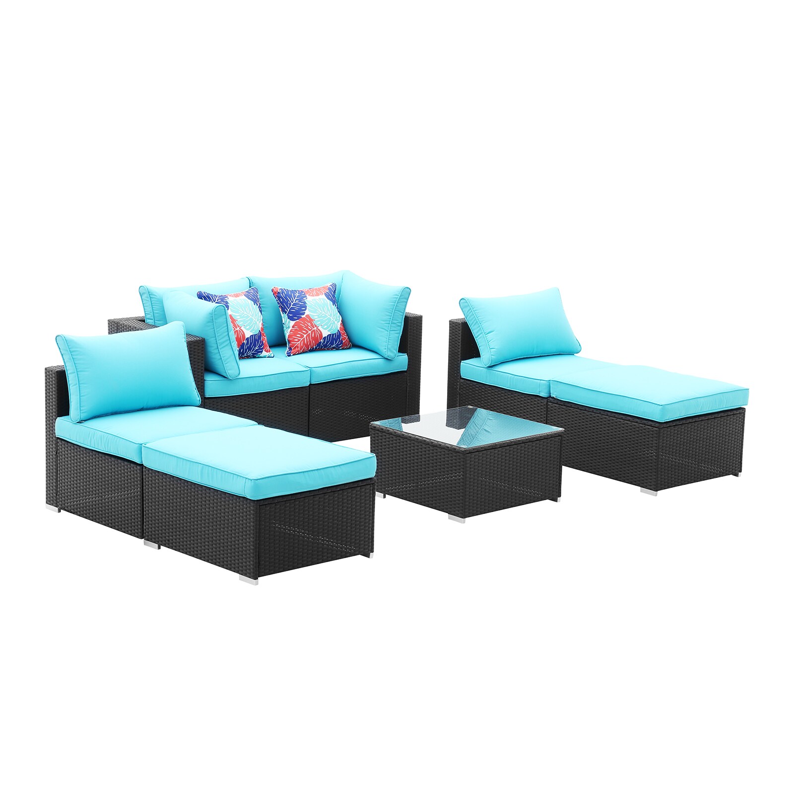 Flynama YH-V-CT-7-BL Patio-Conversation-Sets - View #2