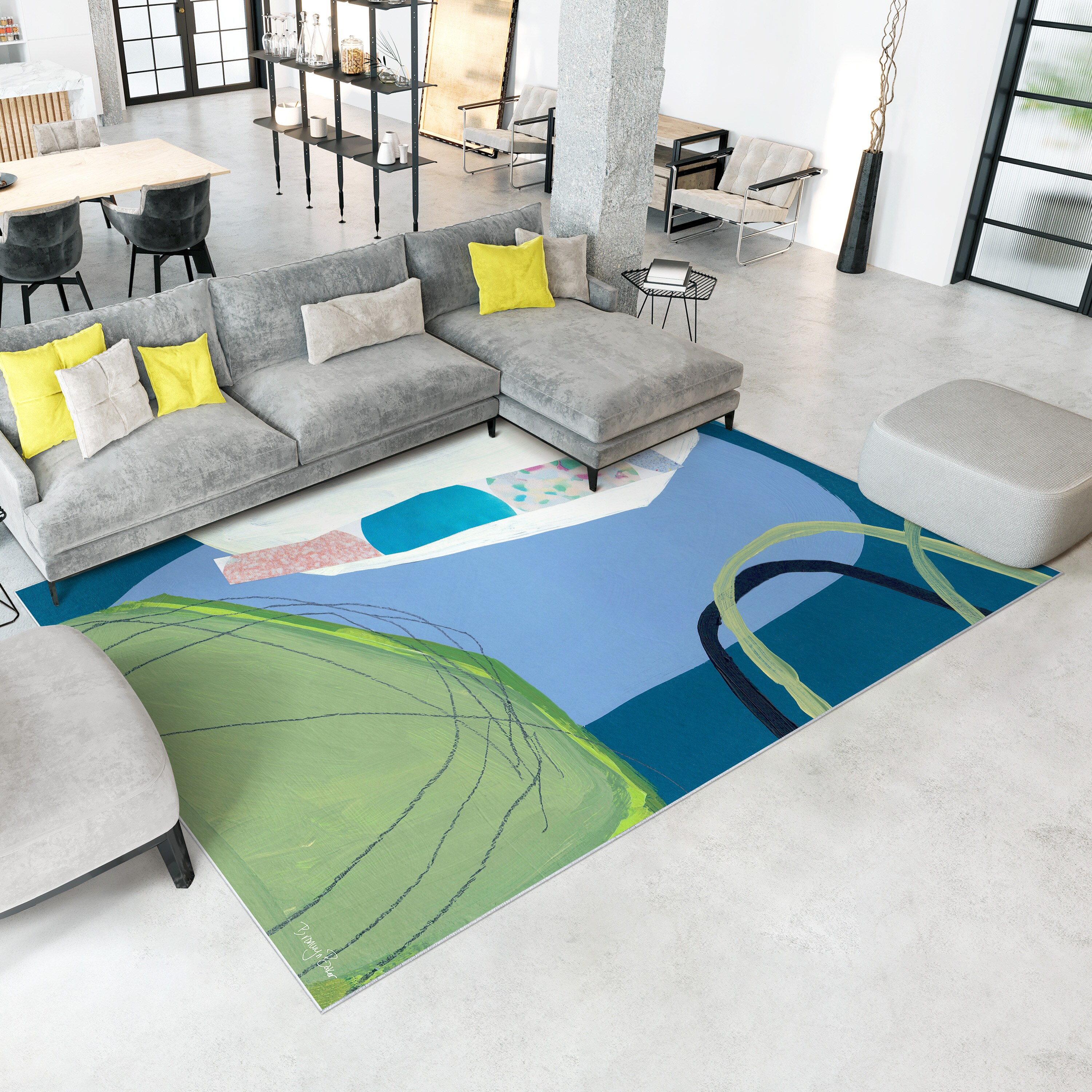 Empire Art Direct TDA-IC4369-0810C2 rugs - View #2