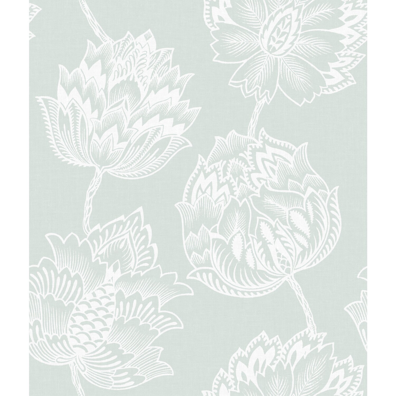 RoomMates RMK11840WP 28.18-Sq. Feet Green Vinyl Floral Self-adhesive Peel and Stick Wallpaper
