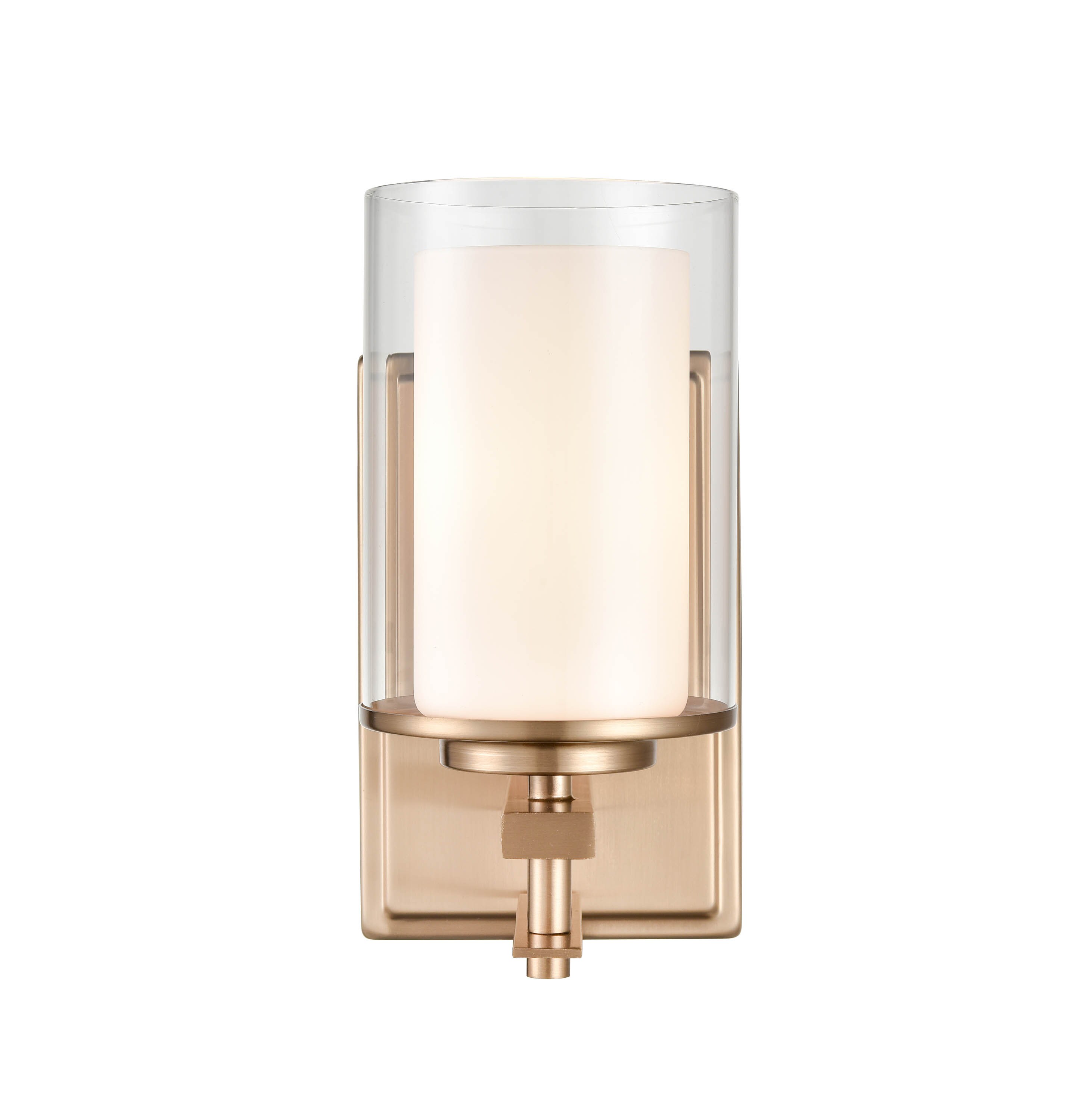 Millennium Lighting 5501-MG Huderson 4.75-in W 1 -Light Matte Gold Wall Sconce