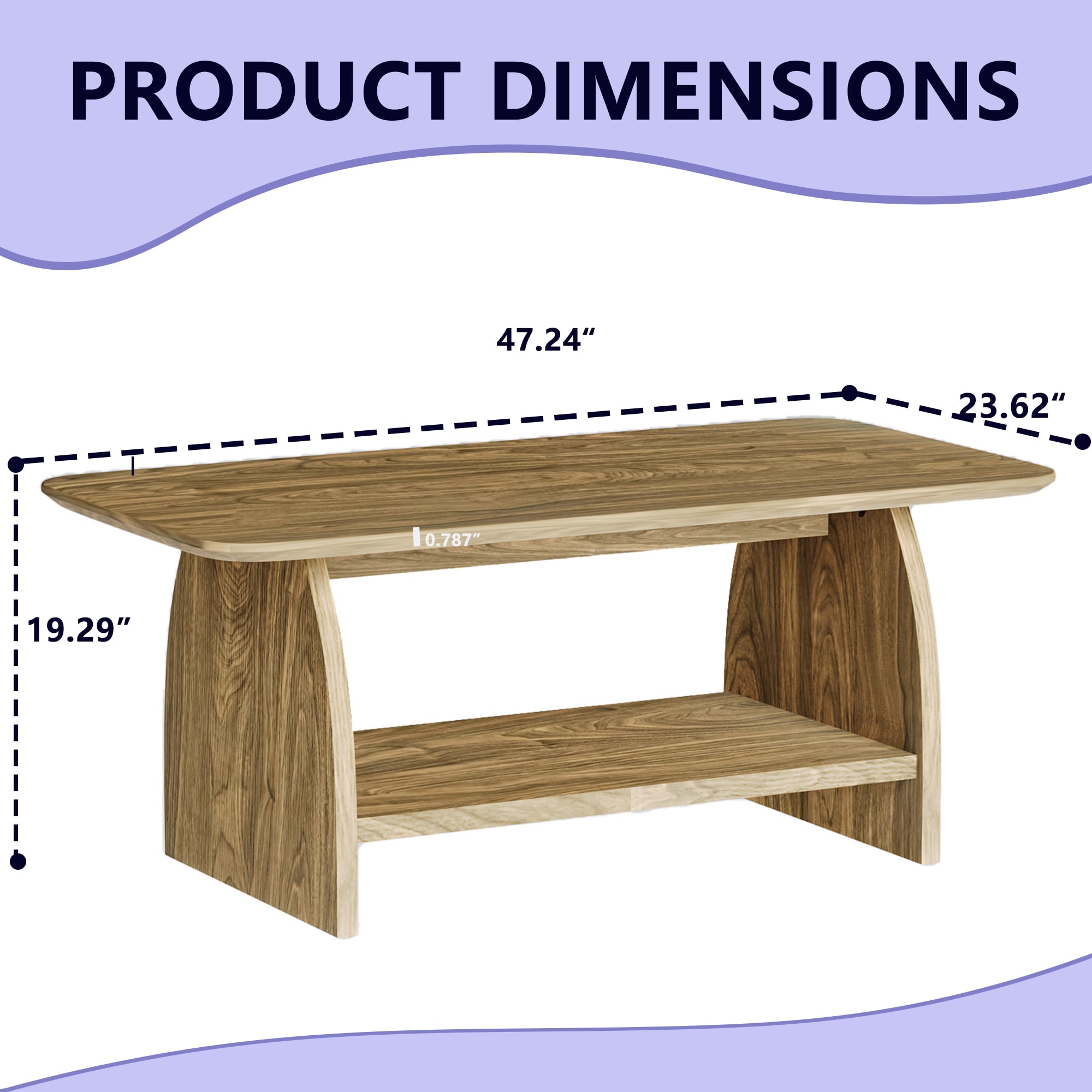 zwyo hosimu Q26072000622 Coffee-Tables - View #5