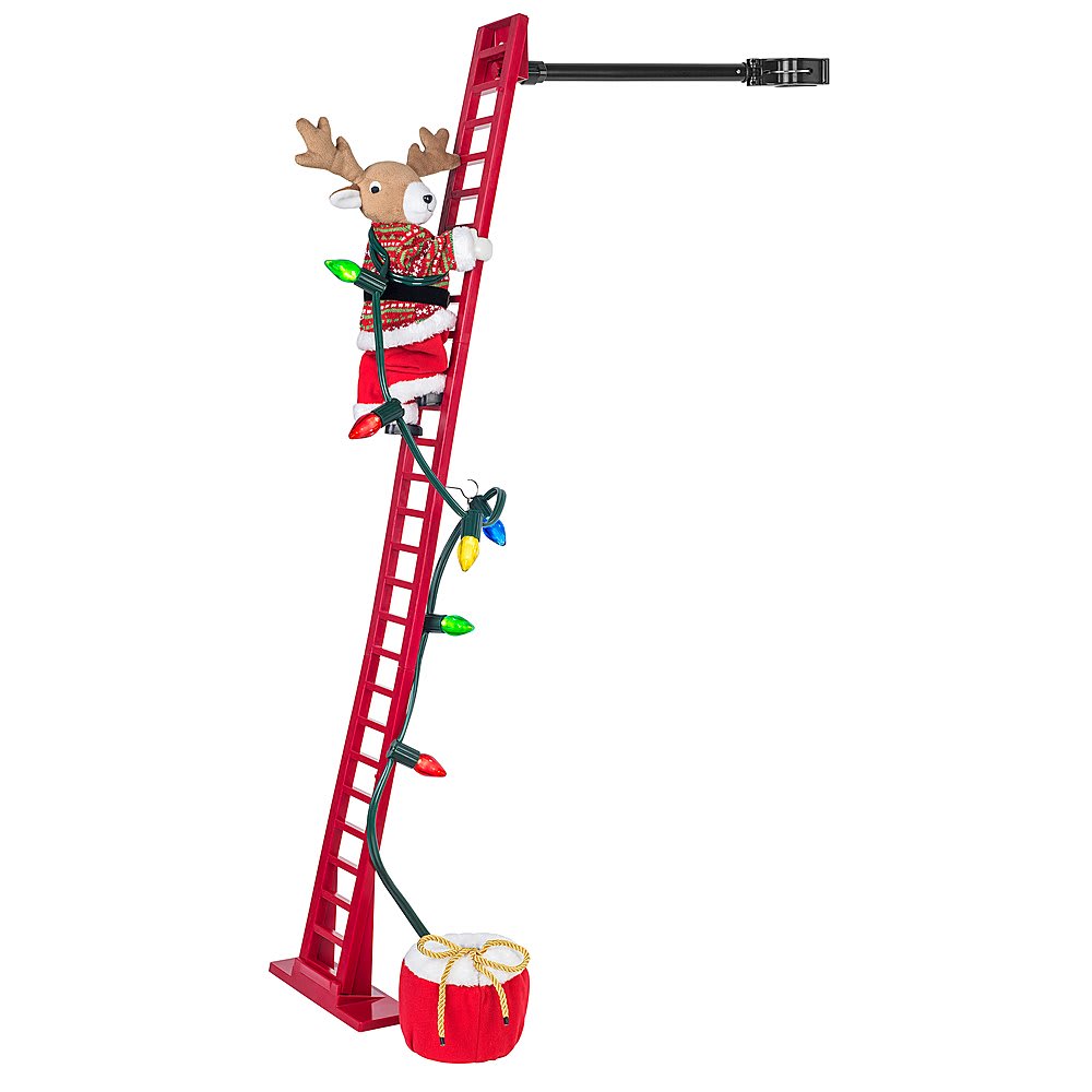 Mr. Christmas Animated and Musical Ladder Climbing Reindeer - 40 inch #MR. CHRISTMAS 37227