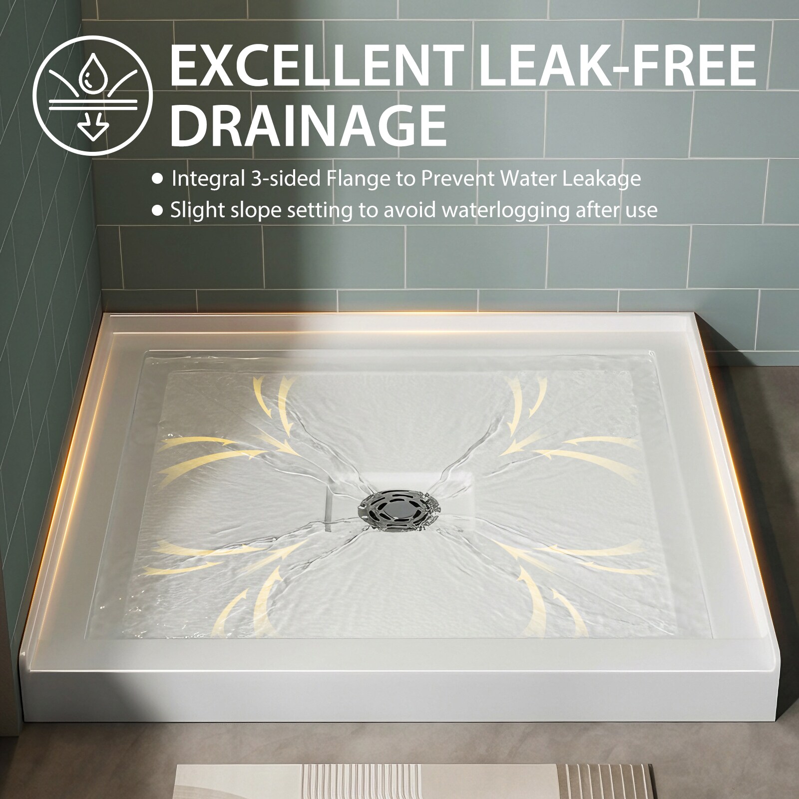 Miuara T5595P445277 Shower-Floors - View #9