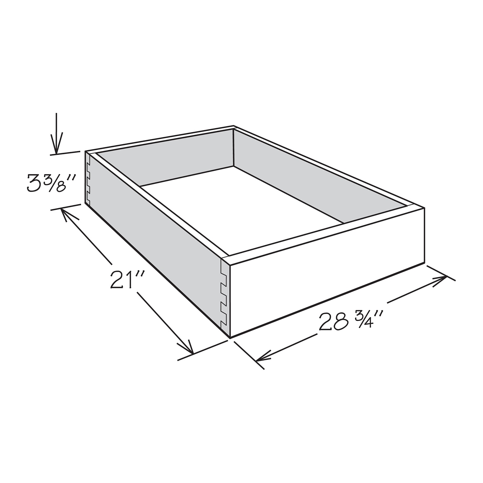 allen + roth Stonewall 28.75-in W x 3.375-in H x 21-in D Natural Stained  Cabinet Roll-out Tray in the Kitchen Cabinet Accessories department at