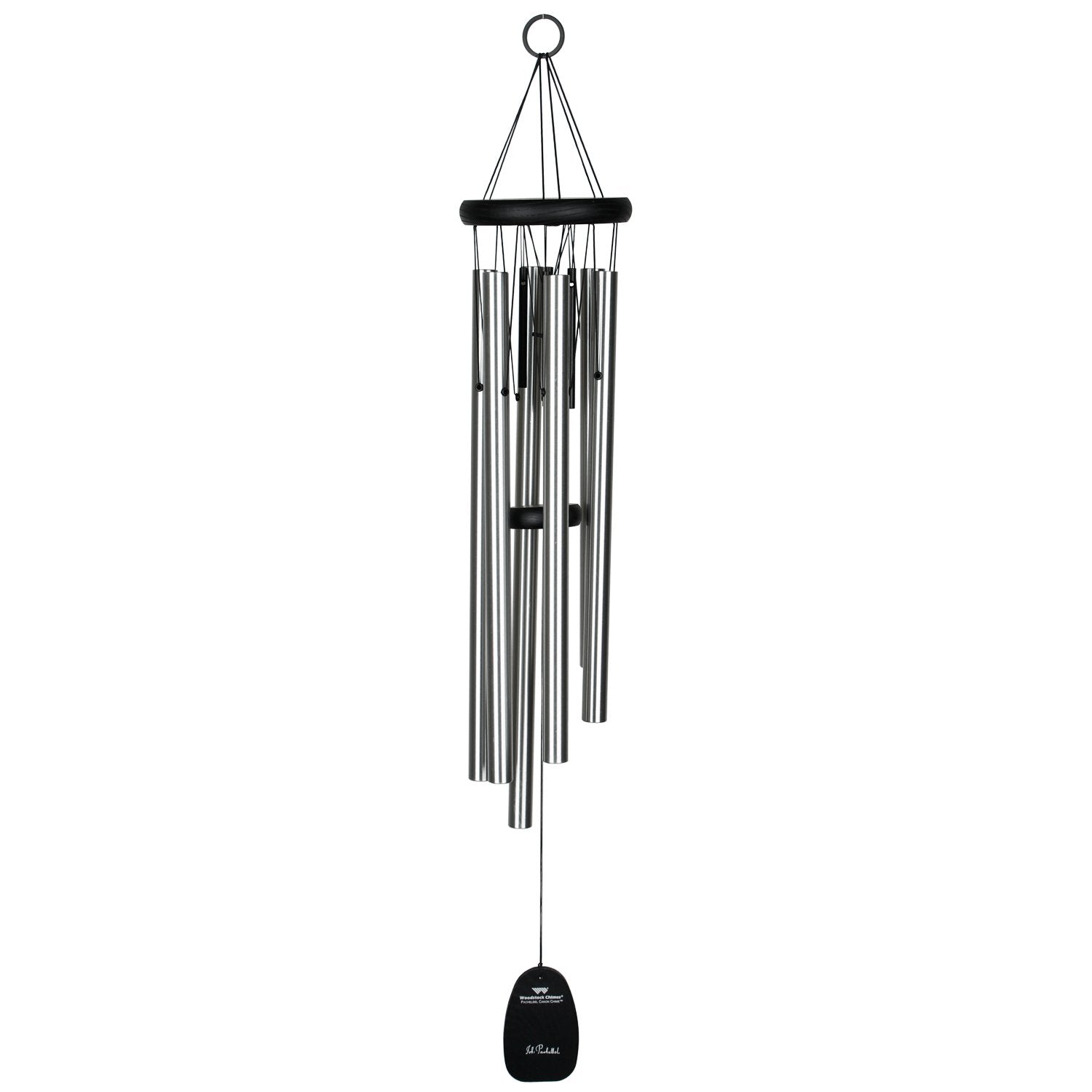 Woodstock Chimes PCC 32-Inches Silver Metal Wind Chime