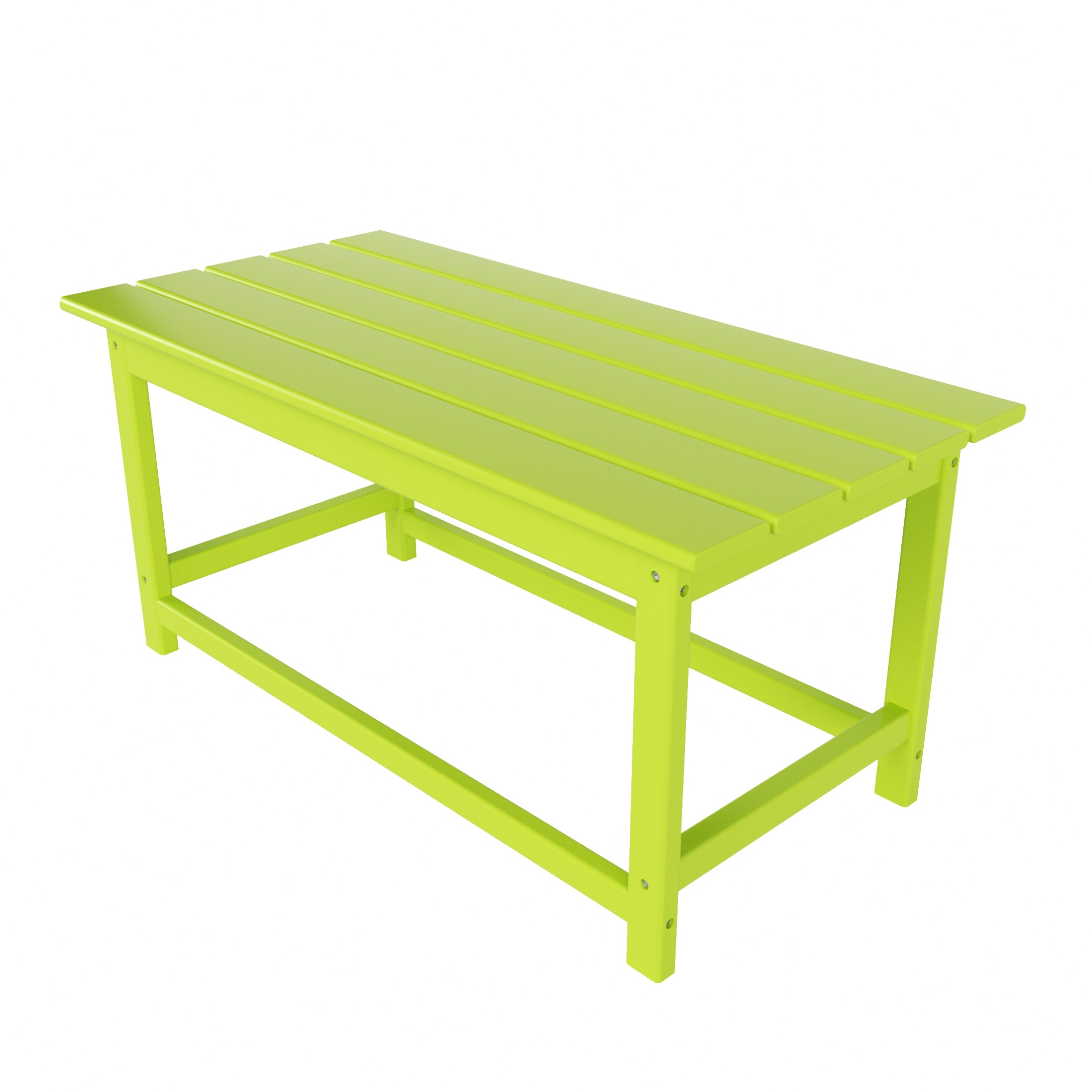 Westin Furniture 2001-CT-LM Laguna Rectangle Coffee Table 17.5-in W x 35.3-in L