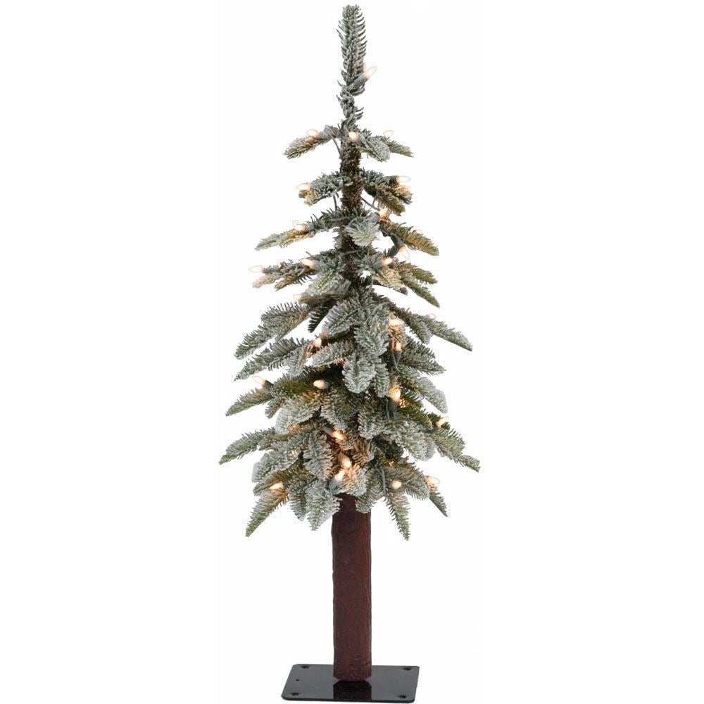 Fraser Hill Farm FFWP036-3FR 3-ft Pre-lit Artificial Christmas Tree with Incandescent Lights