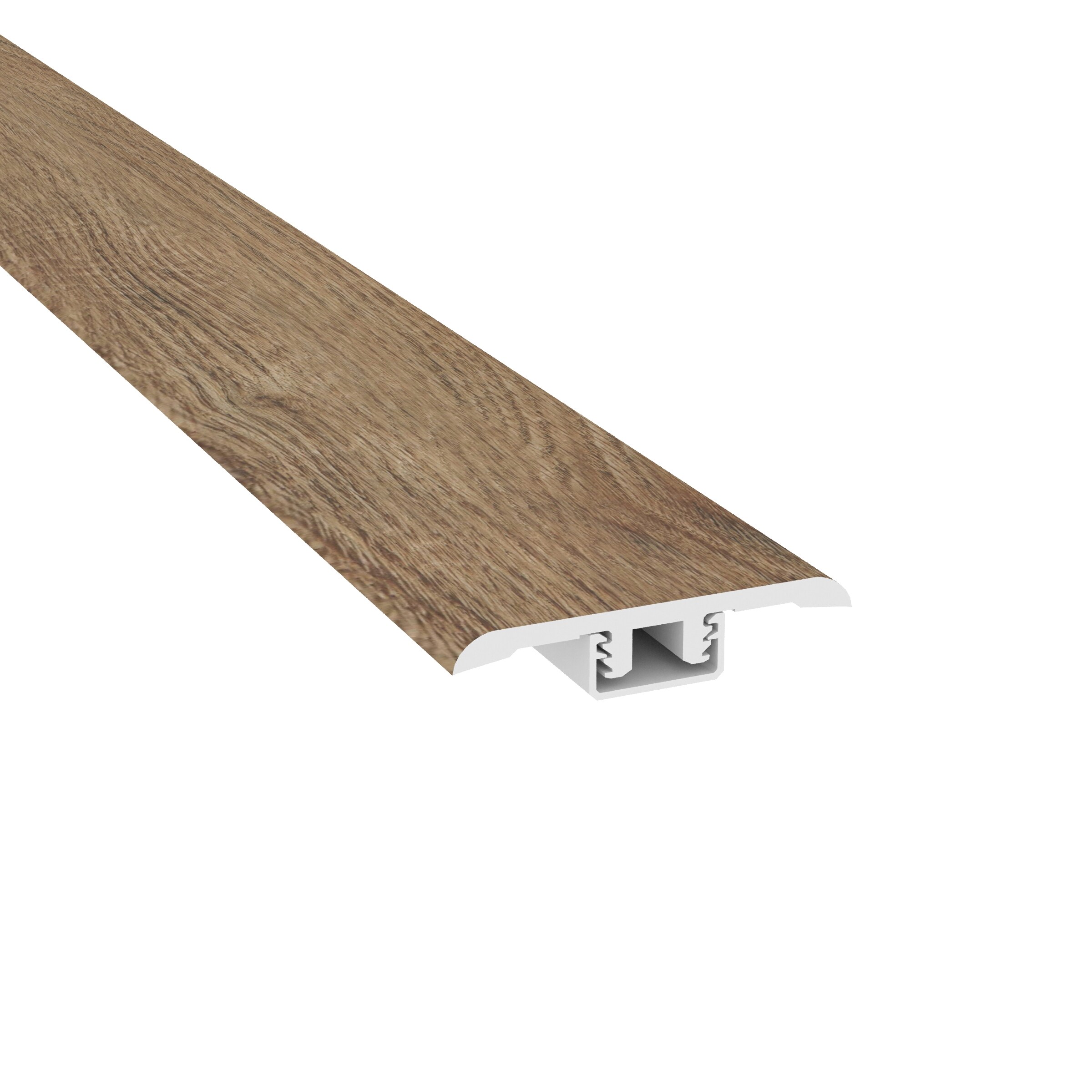 CALI 7904512319 Mute Step Outer Reef 0.53-in T x 1.4-in W x 72.8-in L Vinyl T-moulding