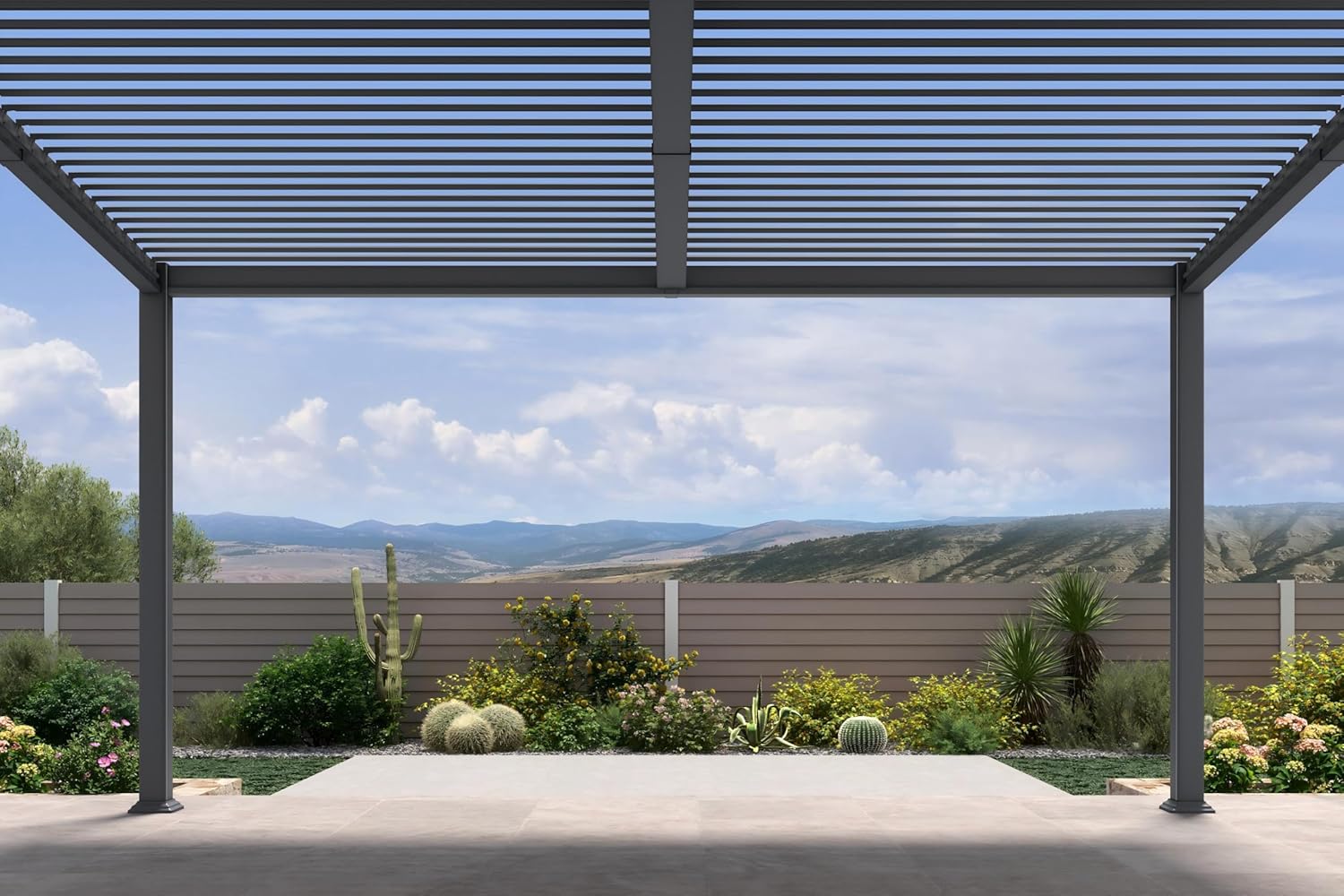 PURPLE LEAF LS05KSPRGXD-GY1014 Pergolas-2 - View #4