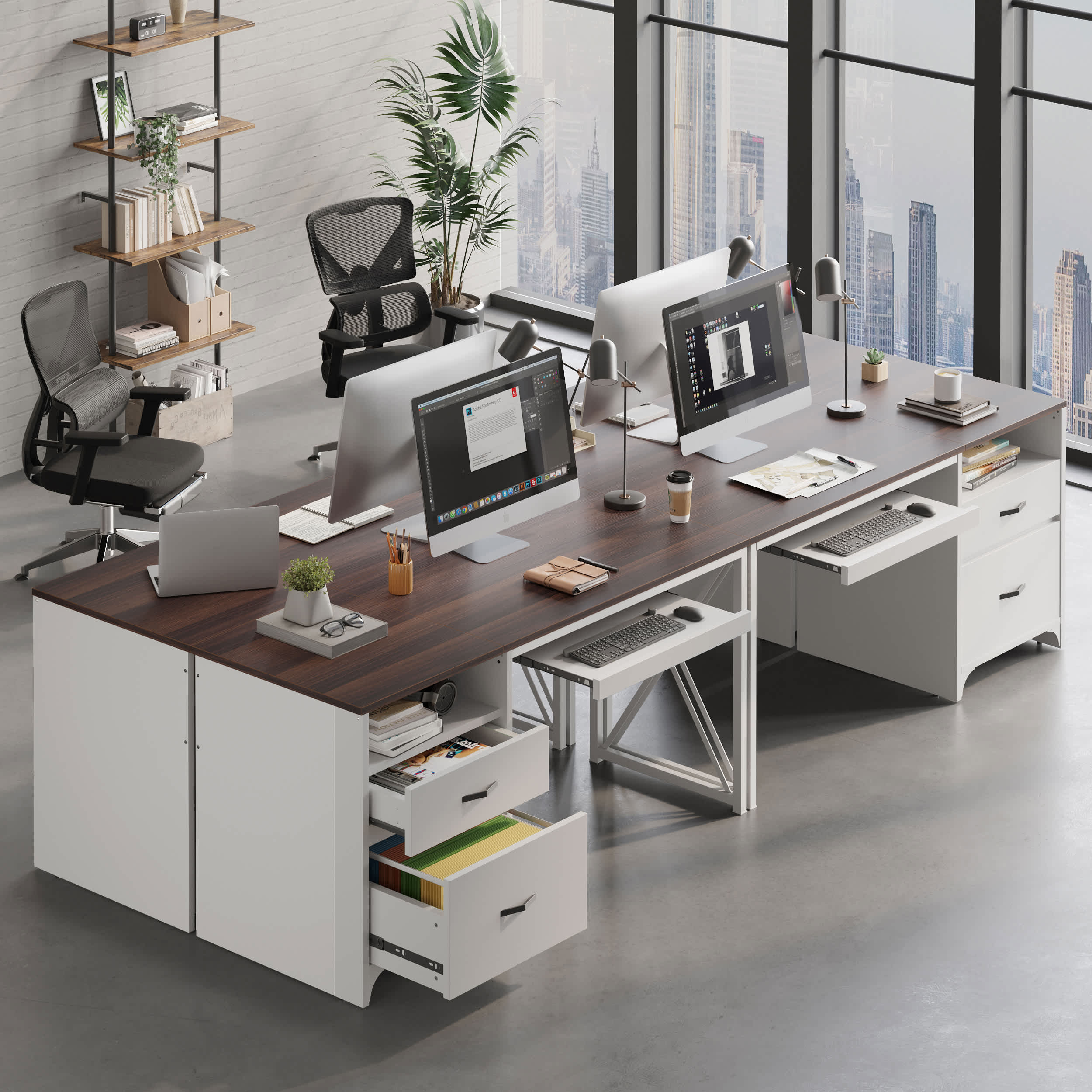 Bestier LOW-H105614C-WALD desks - View #5