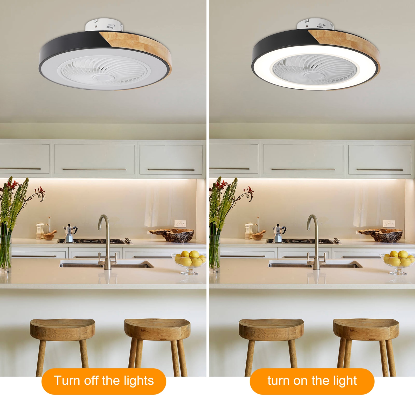 Oukaning HG-HCXLST-3871-US-BT Ceiling-Fans - View #10