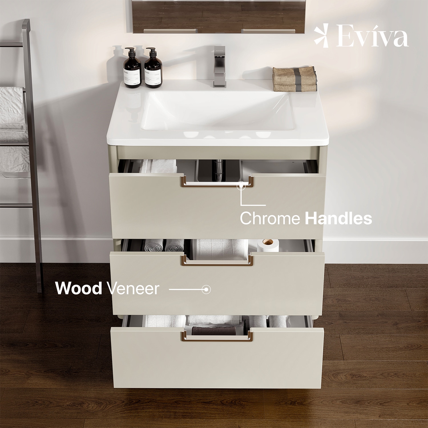 Eviva EVVN74-32GR Bath-Vanity-Combo - View #3