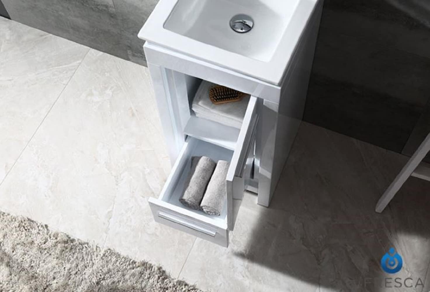 Fresca FVN8118WH Bath-Vanity-Combo - View #8