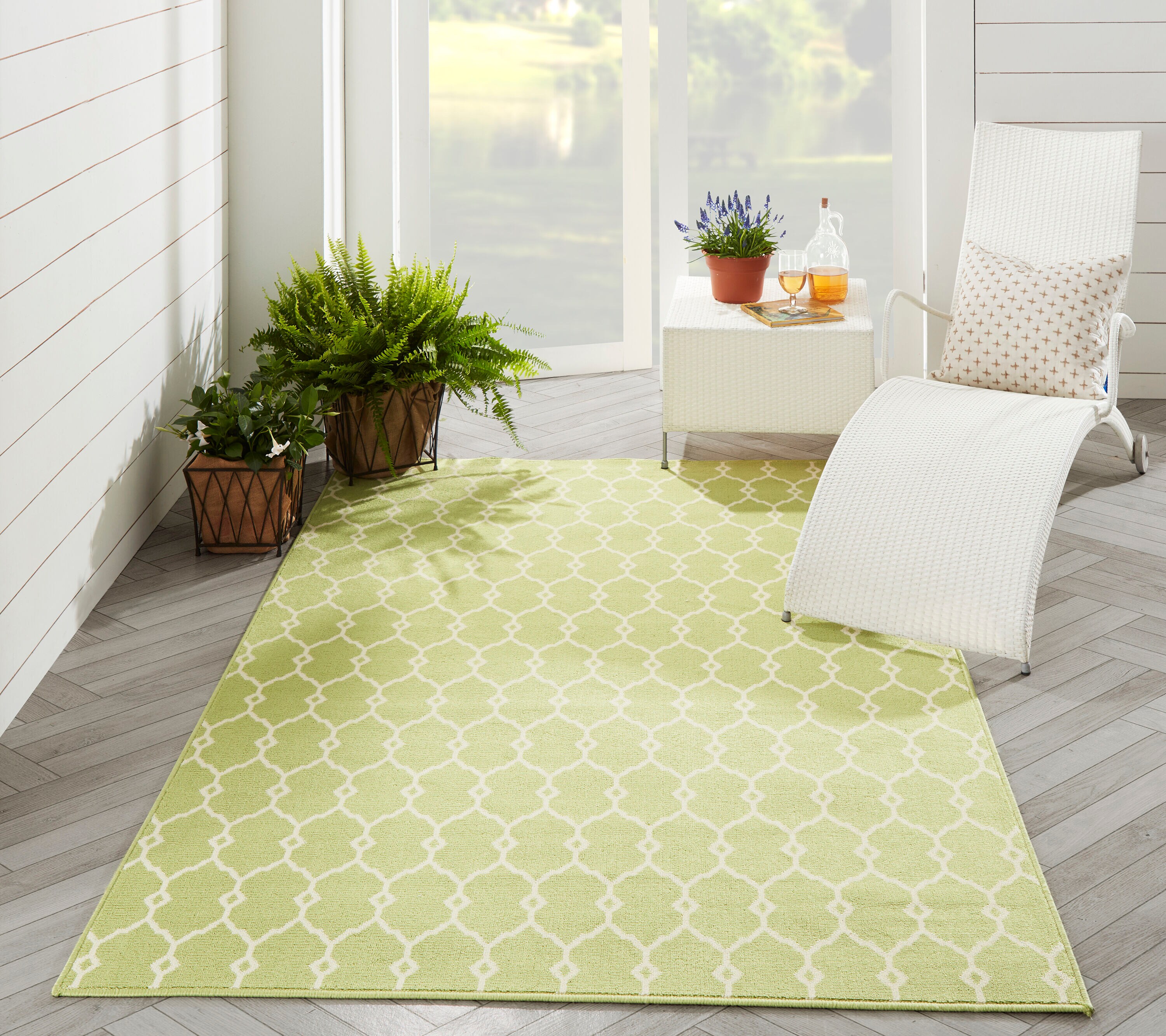 Momeni BAJA0BAJ-2GRN2376 rugs - View #5