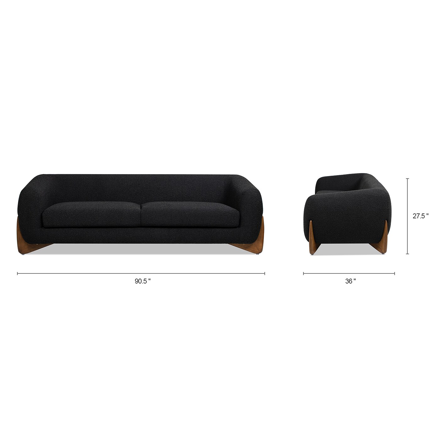 Jennifer Taylor Home LMBB-3-64190 Sofas-Loveseats - View #5