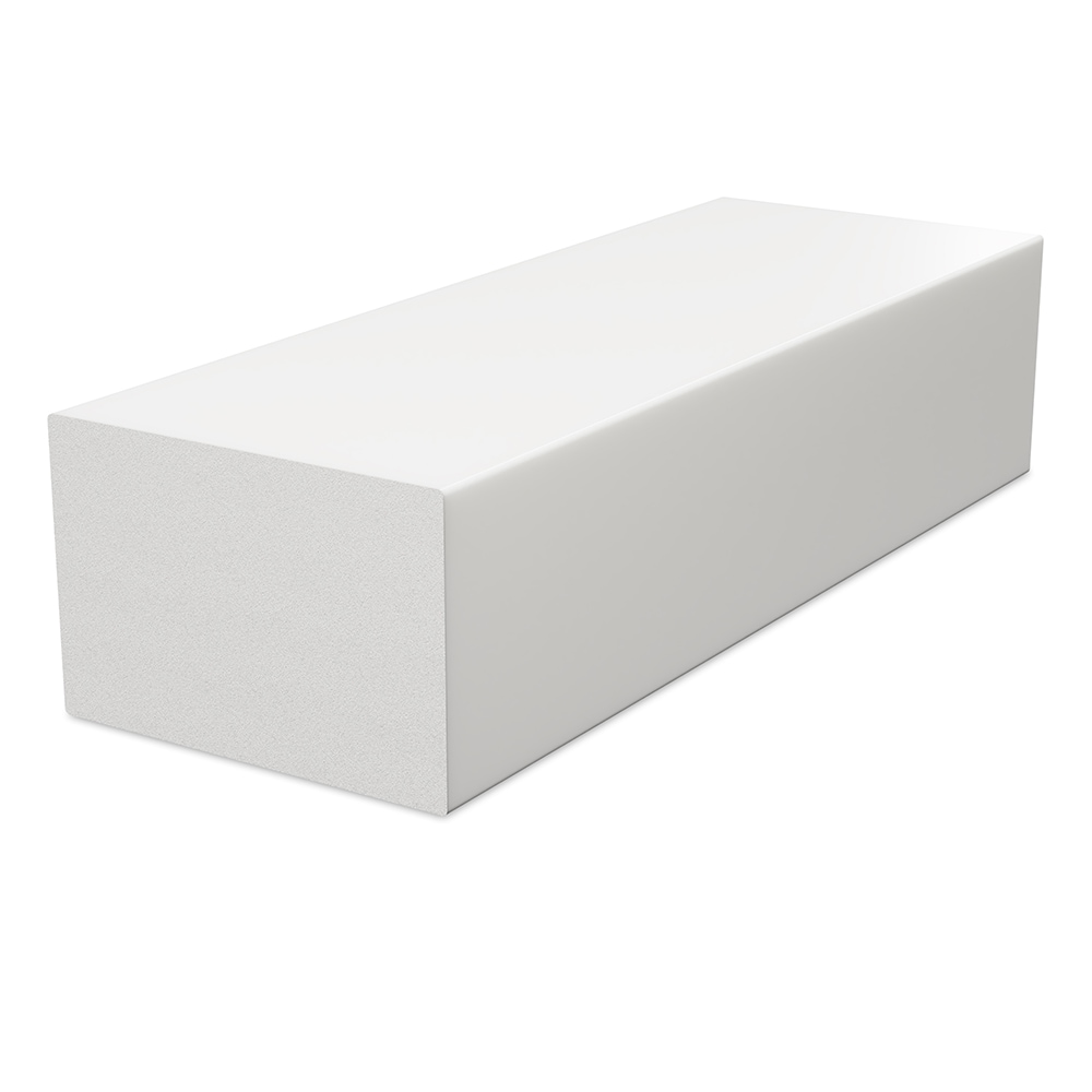 Royal Building Products 1-1/4-in x 2-in x 10-ft Finished PVC Brick