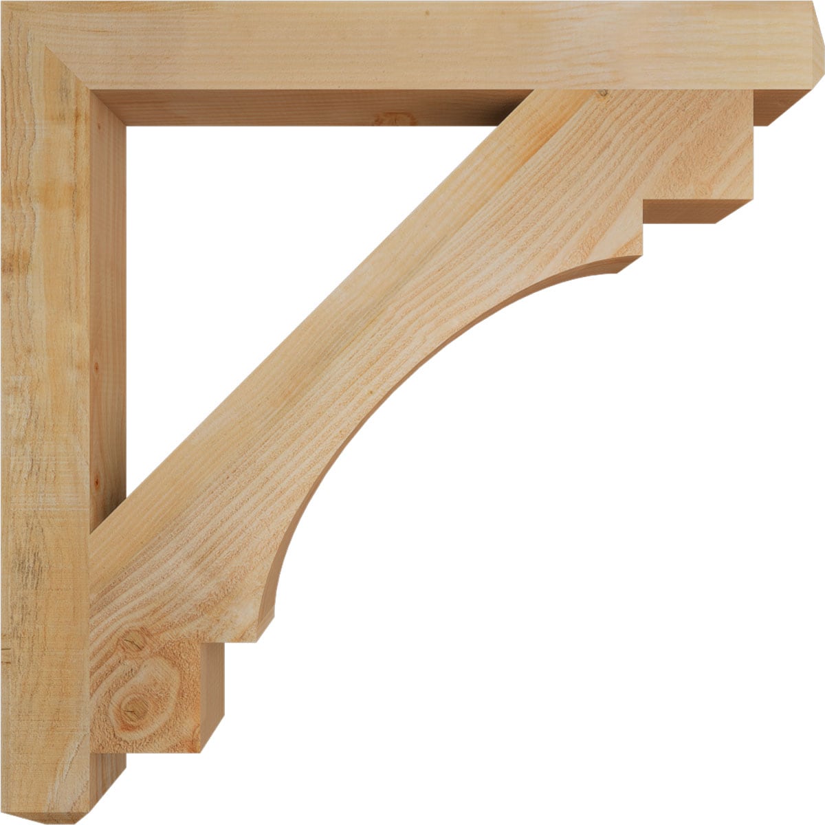 Ekena Millwork BKT04X38X38MRC04RDF Exterior-Brackets-Braces - View #3