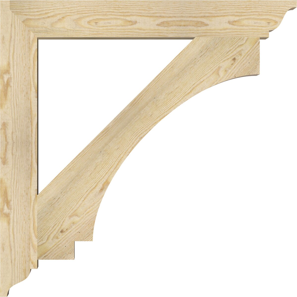 Ekena Millwork BKT04X32X32IMP01RDF Exterior-Brackets-Braces - View #3