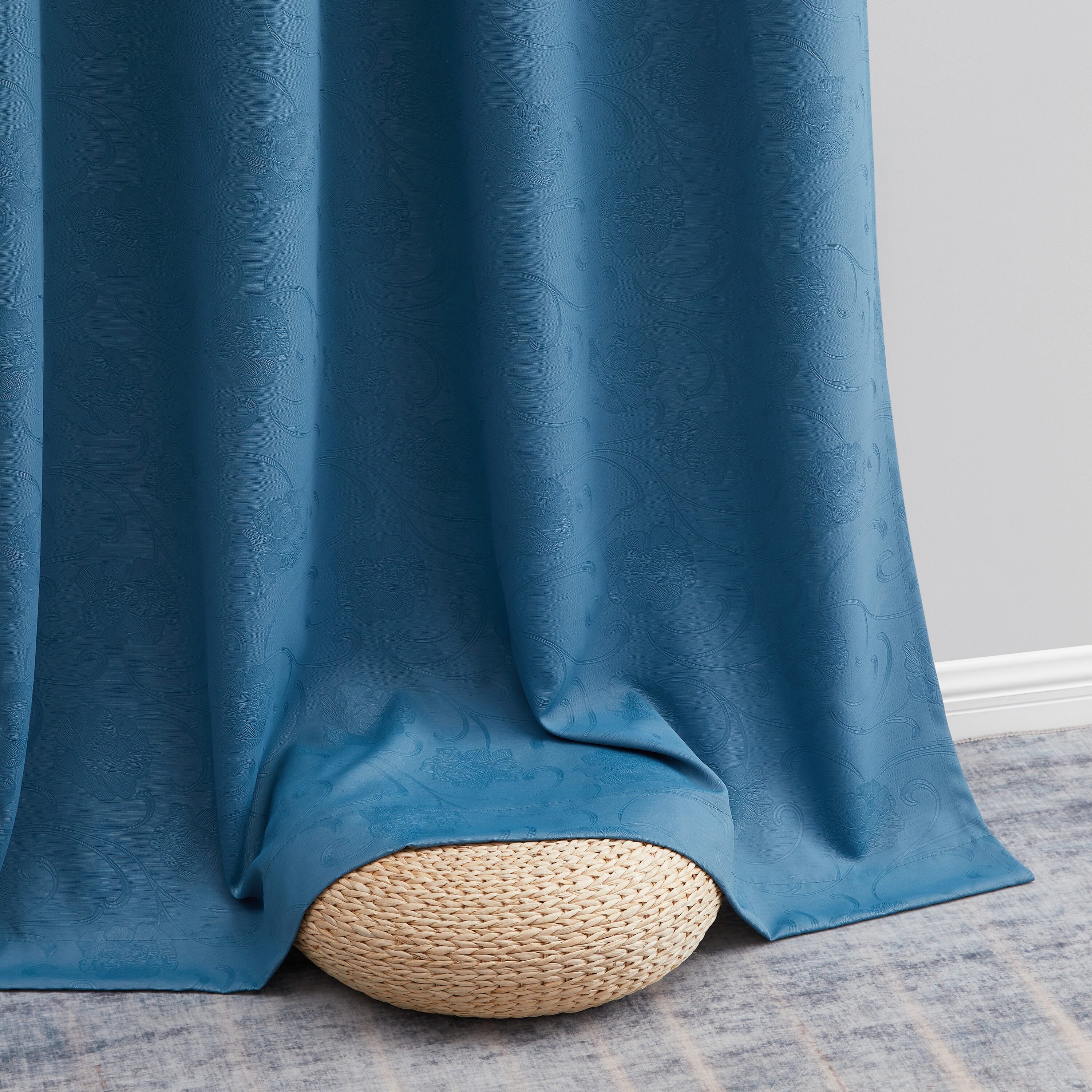 HLC.me TYLR-5263TEAL curtains - View #9