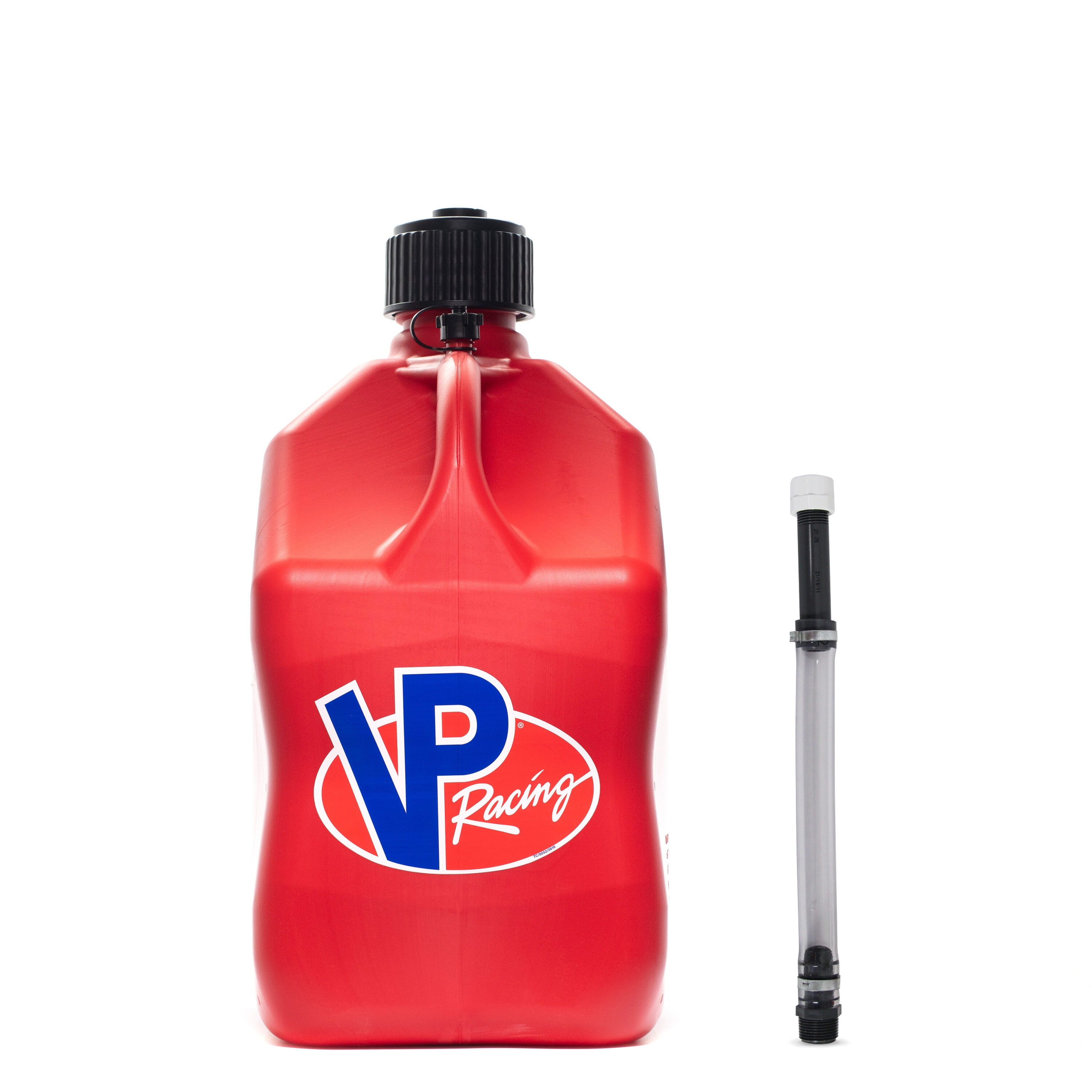 VP Racing Fuels 3516-CA Red 5.5-Gallon Motorsport Container Utility Jug W/ Deluxe Hose