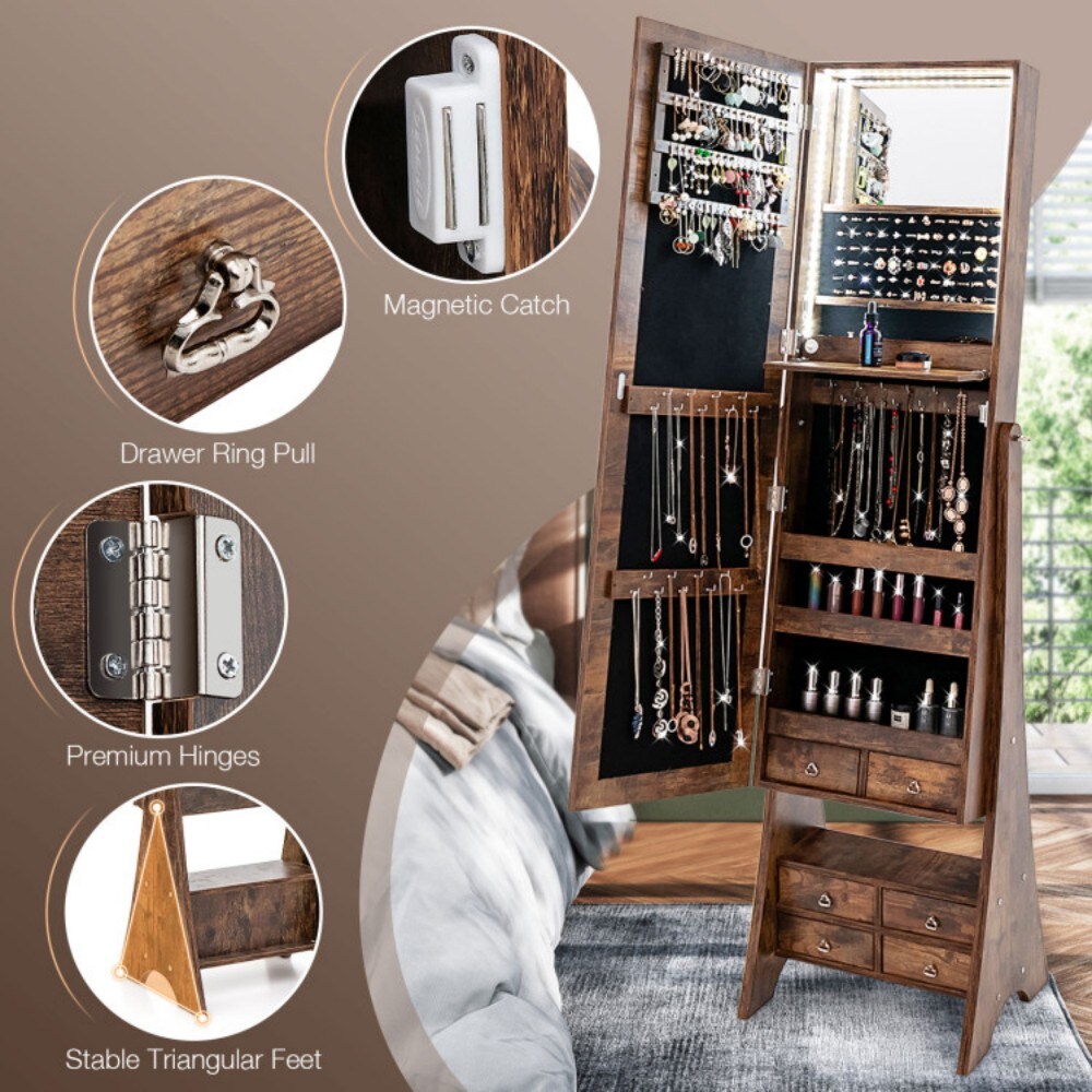 Fenbeli LJMLSFENHY529 Jewelry-Armoires - View #6
