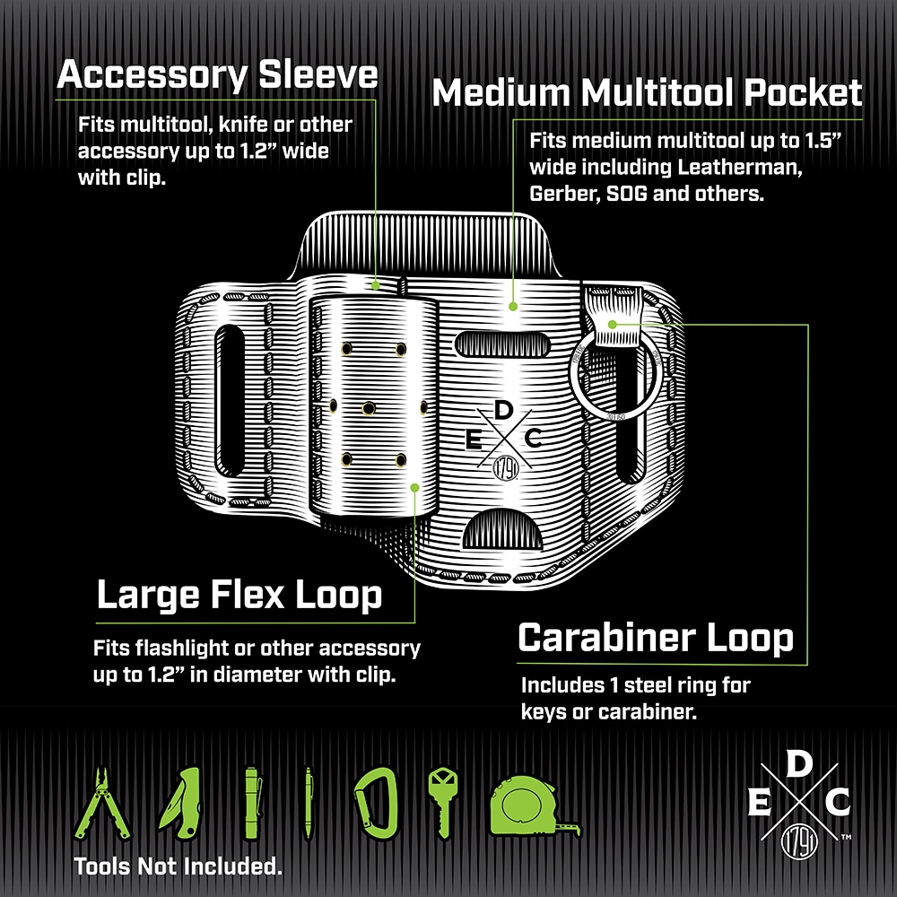 1791 Everyday Carry WEB-ST-ES-LF-BLK-A Tool-Pouches - View #2