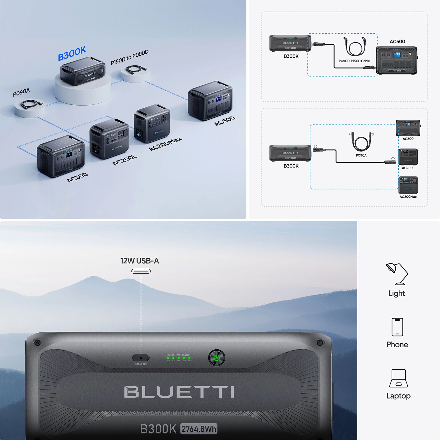 BLUETTI B300K-LWSUS Solar-Generators - View #3