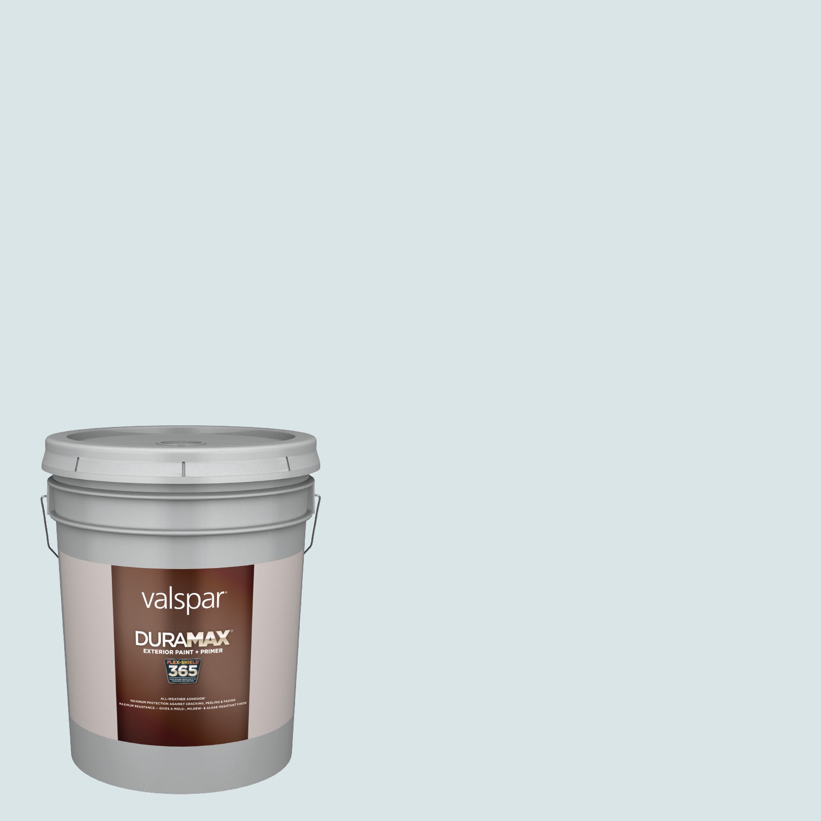 Valspar 4007-5A-4832 Duramax Flat Ice Rink Blue 4007-5A Latex Exterior Paint + Primer ( 5-gallon )