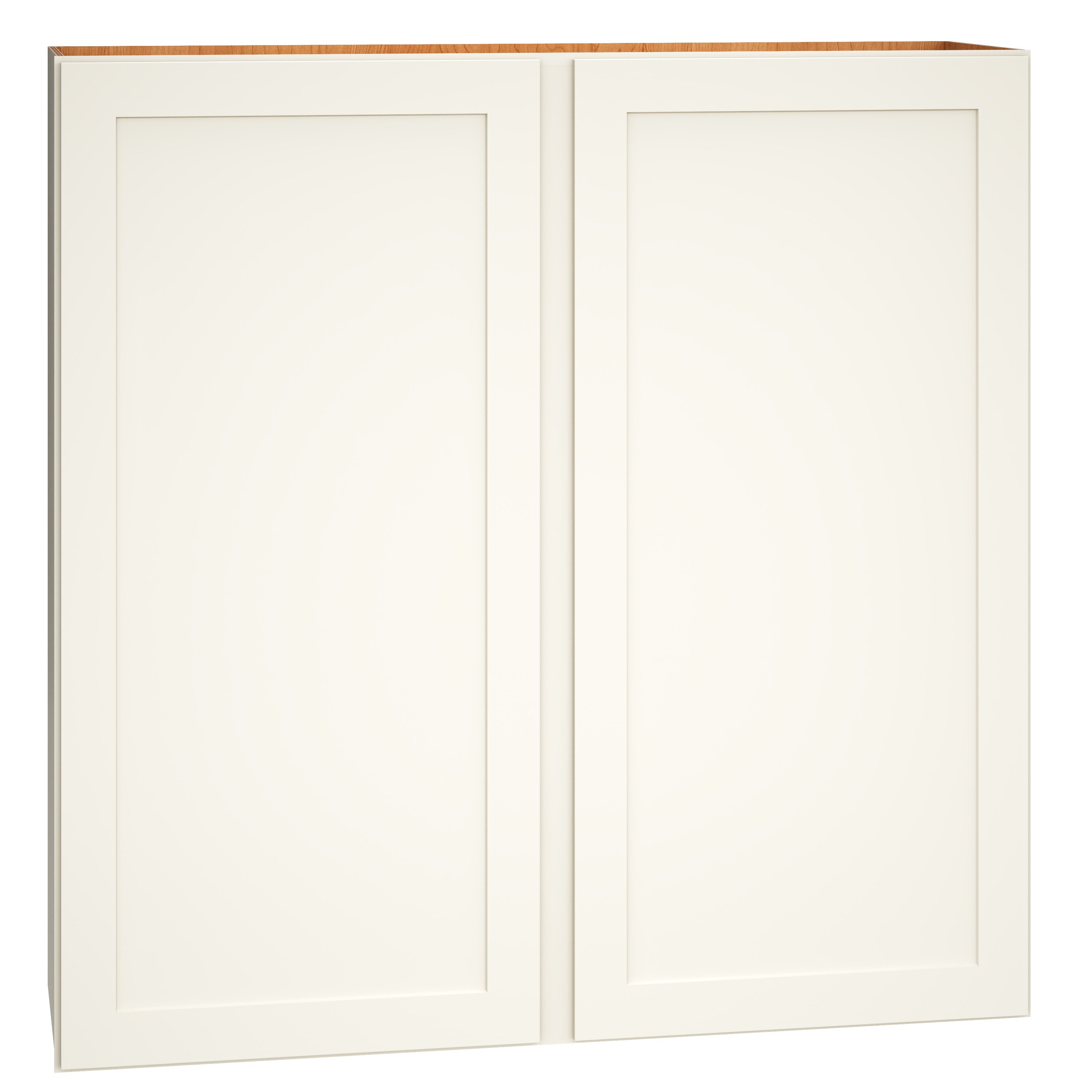 Diamond Express Jamestown 42-in W x 42-in H x 12-in D White Door Wall Fully  Assembled Plywood Cabinet (Flat Panel Shaker Door Style) in the Kitchen  Cabinets department at