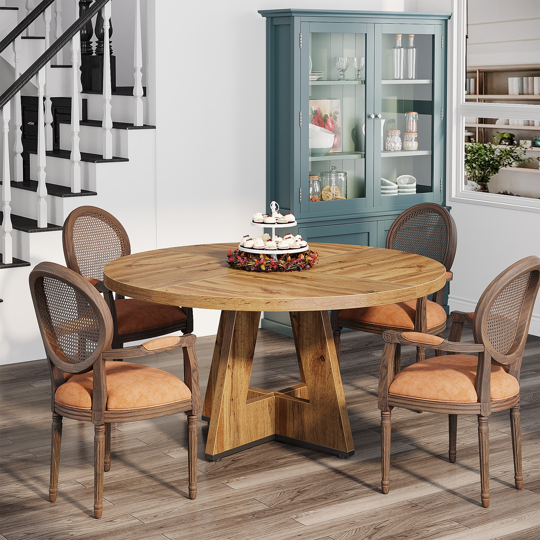 Tribesigns LWFD-XK00546X Dining-Tables - View #2