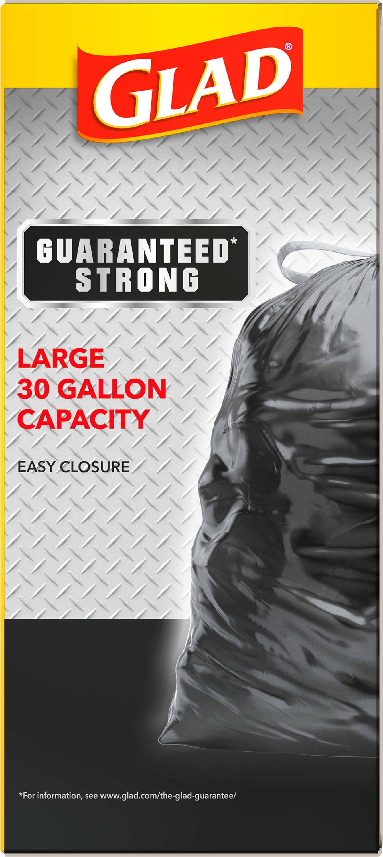 Glad Guaranteed Strong 30 Gal. Large Black Trash Bag (15-Count) - Anderson  Lumber