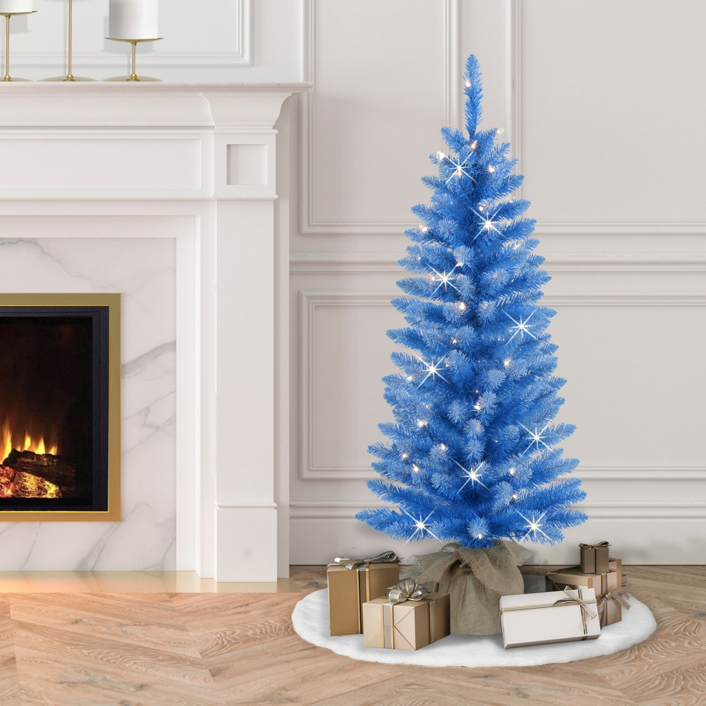 Puleo International ST9612A-40C07-BL Artificial-Christmas-Trees - View #2
